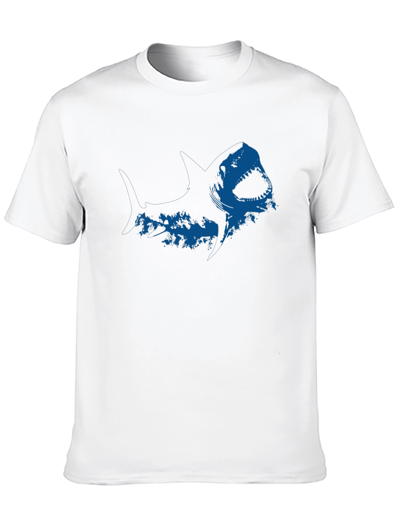 Shark Graphic Black T-Shirt