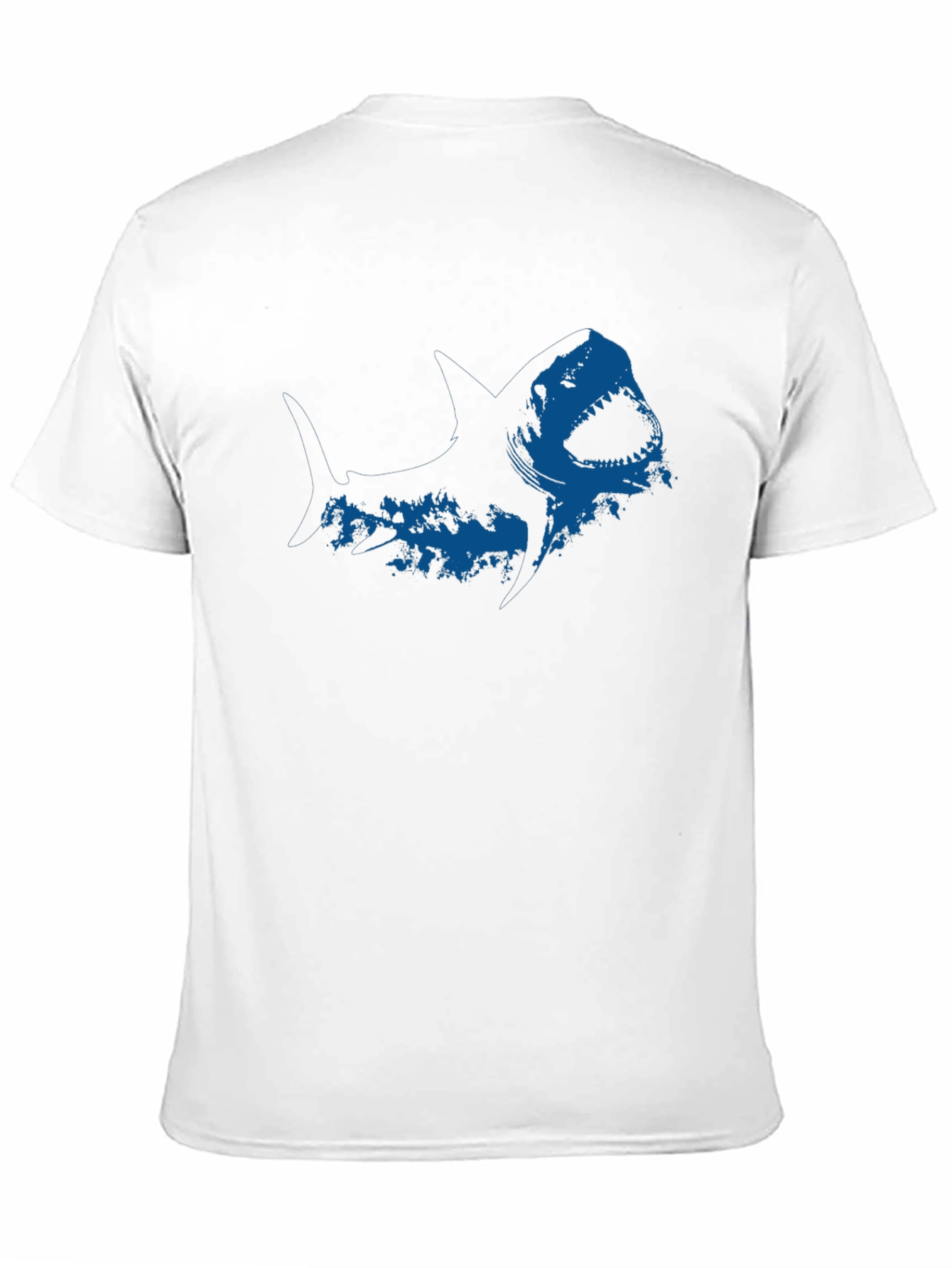 Shark Graphic Black T-Shirt