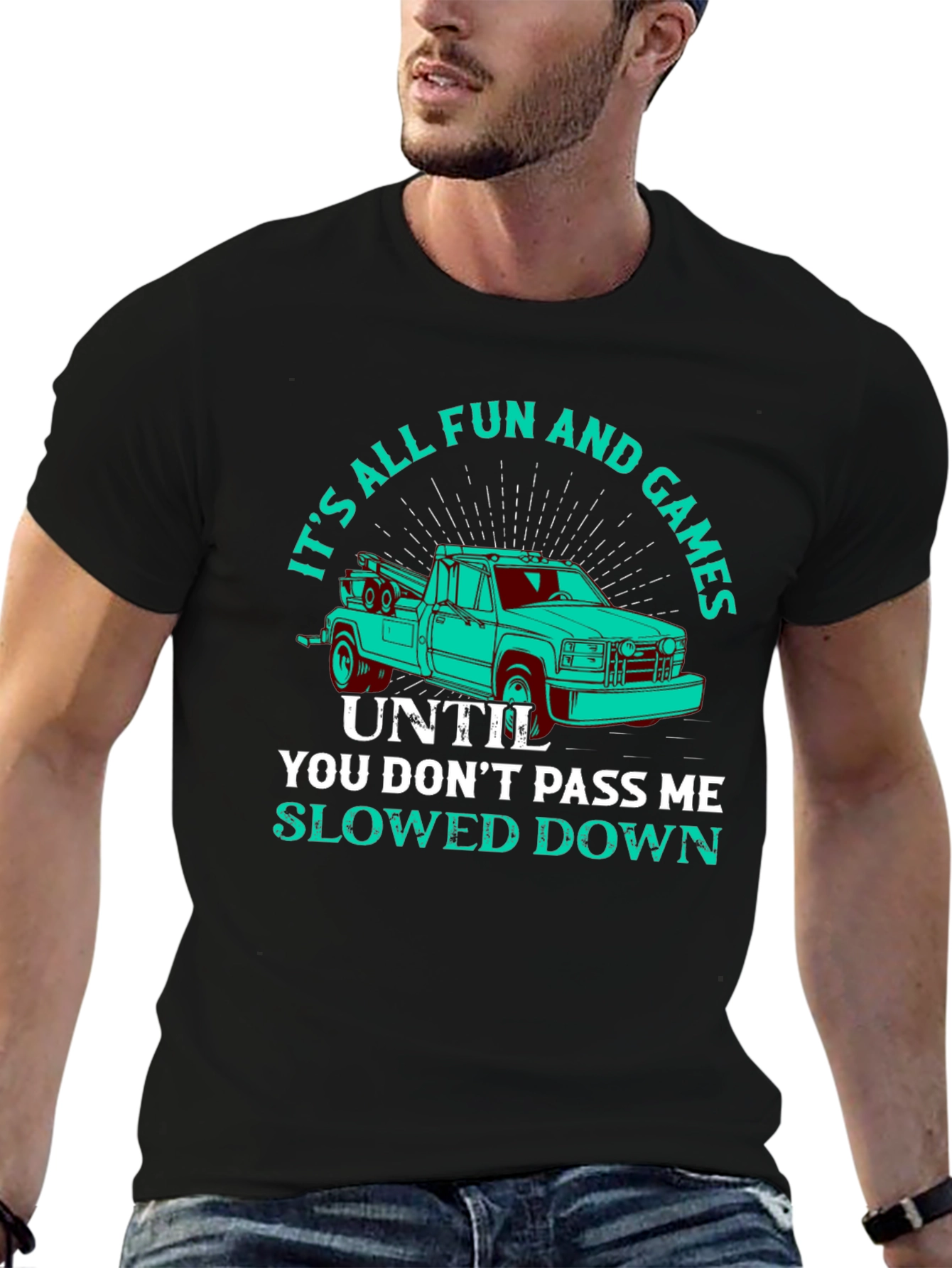 Fun & Games Tow Truck T-Shirt