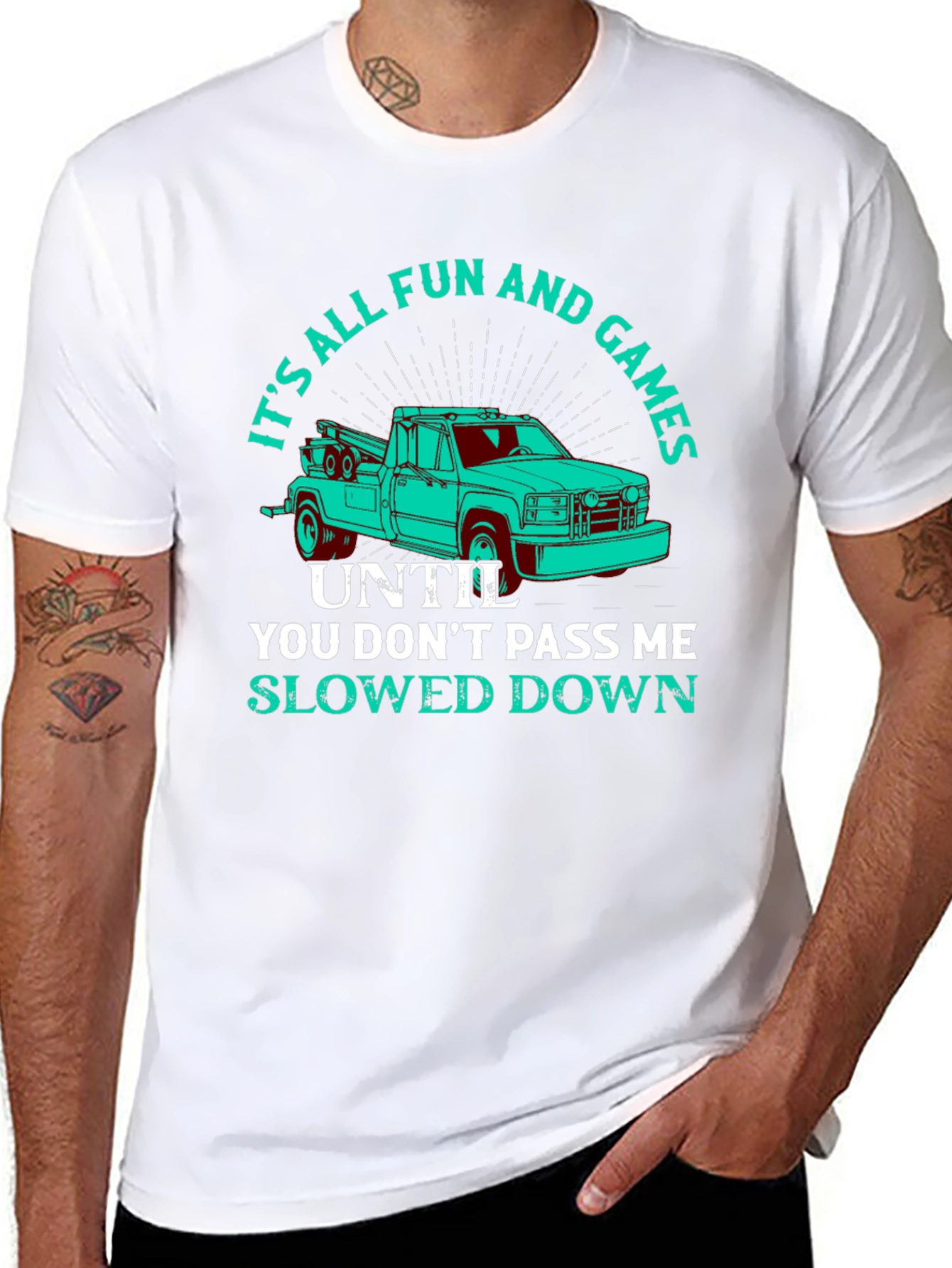 Fun & Games Tow Truck T-Shirt