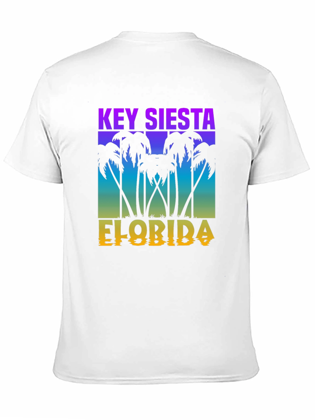 Key Siesta Florida Black T-Shirt