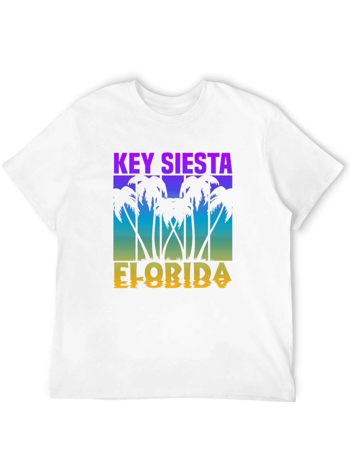 Key Siesta Florida Black T-Shirt