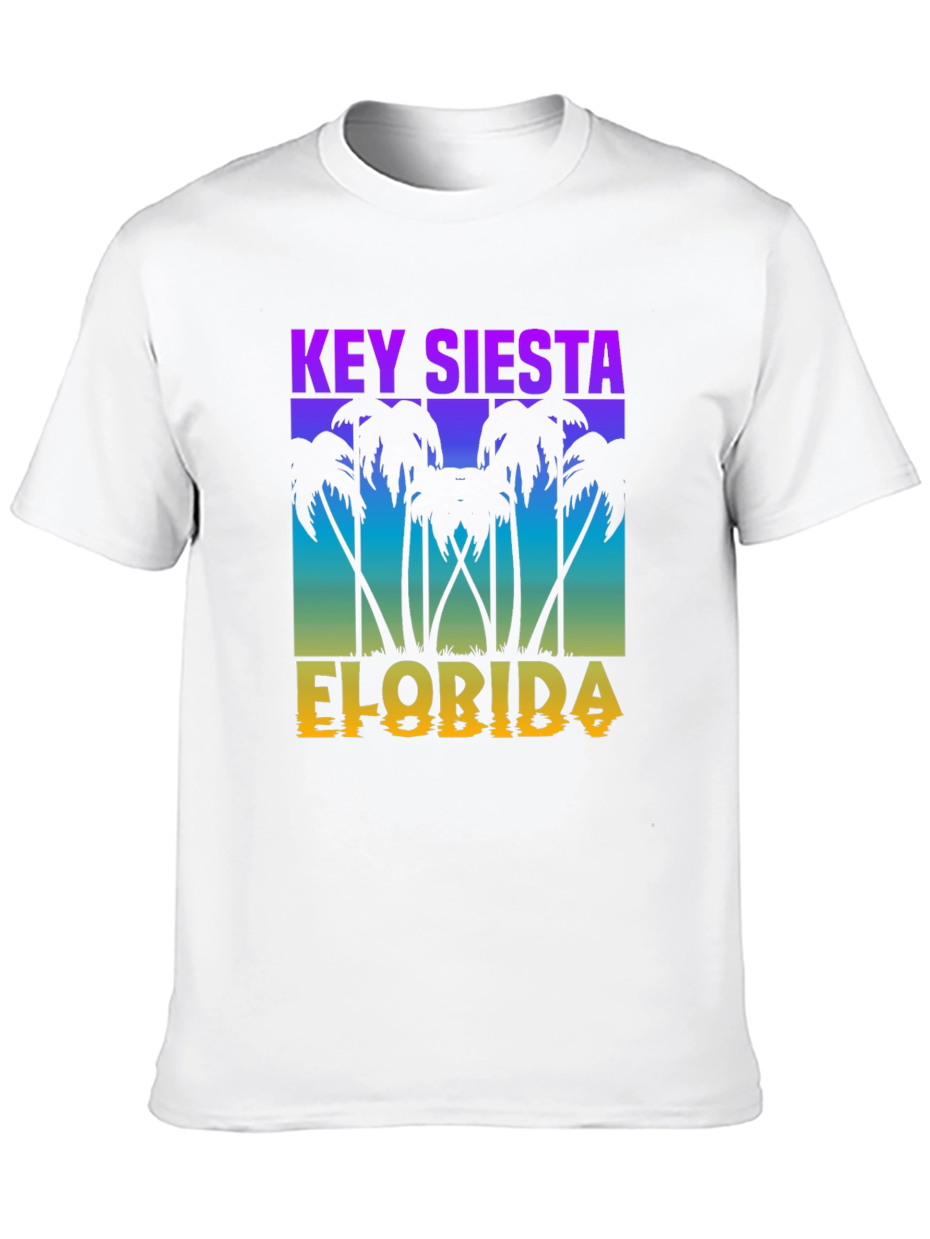 Key Siesta Florida Black T-Shirt