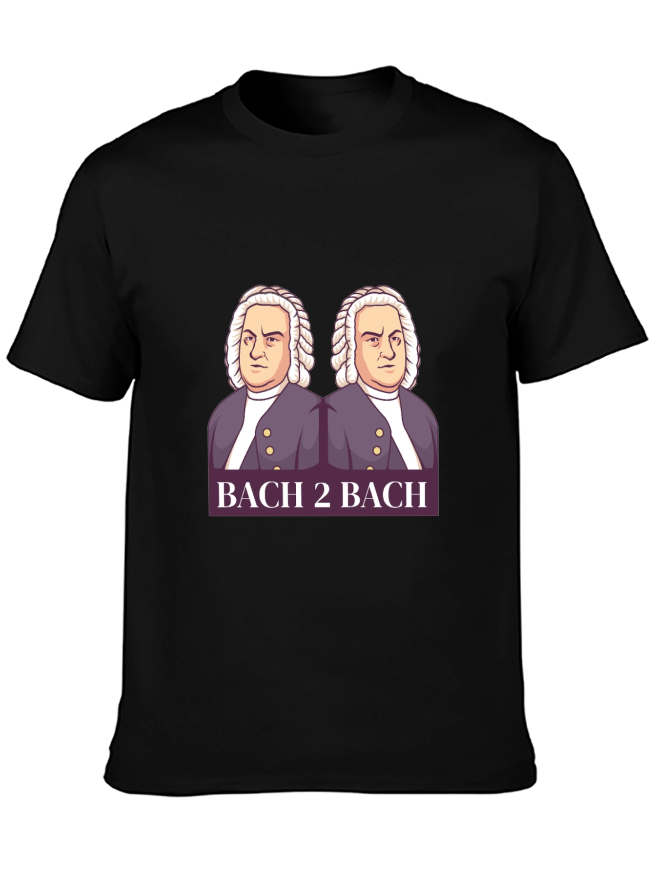 Bach 2 Bach T-Shirt - Black