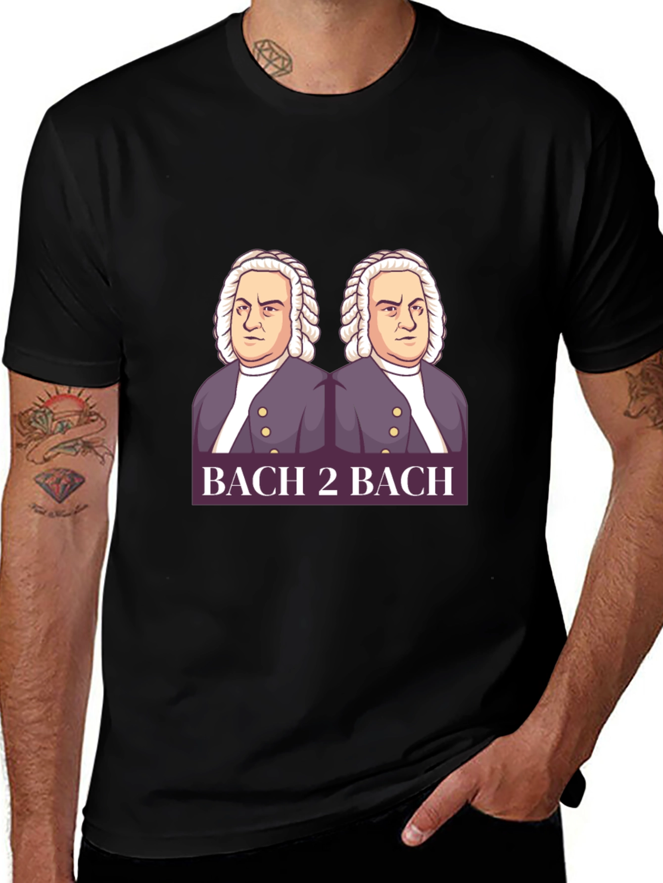 Bach 2 Bach T-Shirt - Black