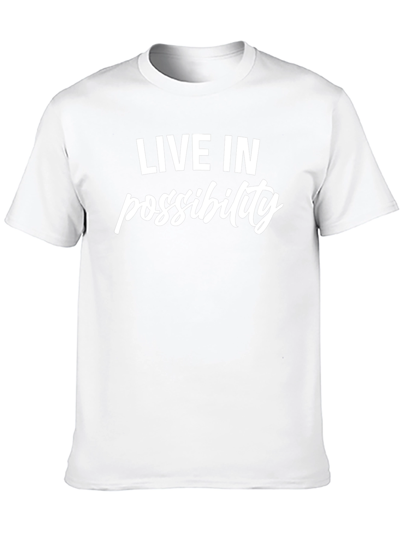 Live in Possibility Graphic Tee - Black