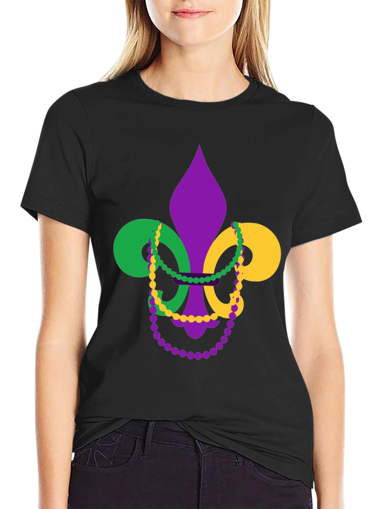 Mardi Gras Fleur-de-lis T-Shirt