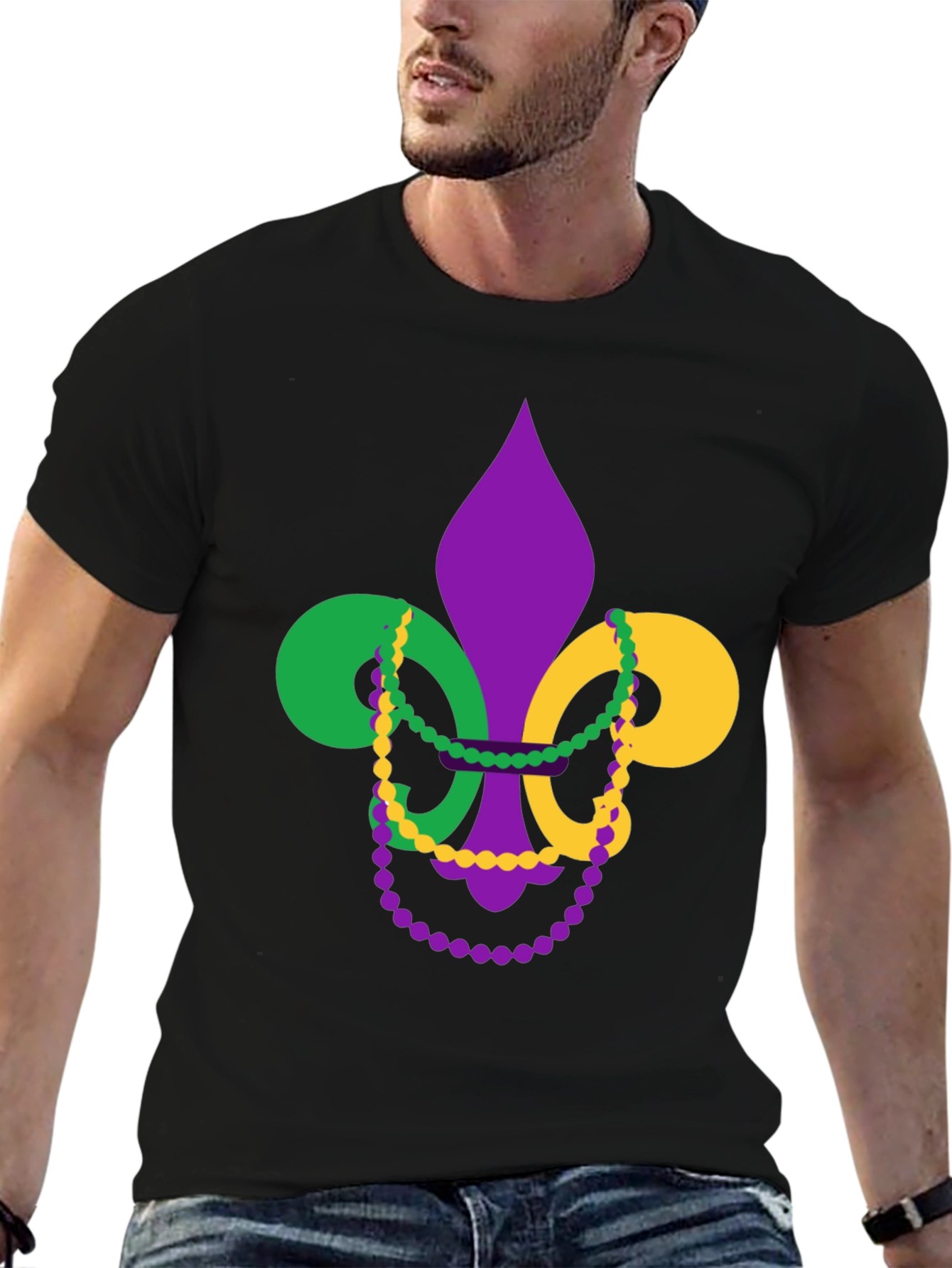 Mardi Gras Fleur-de-lis T-Shirt