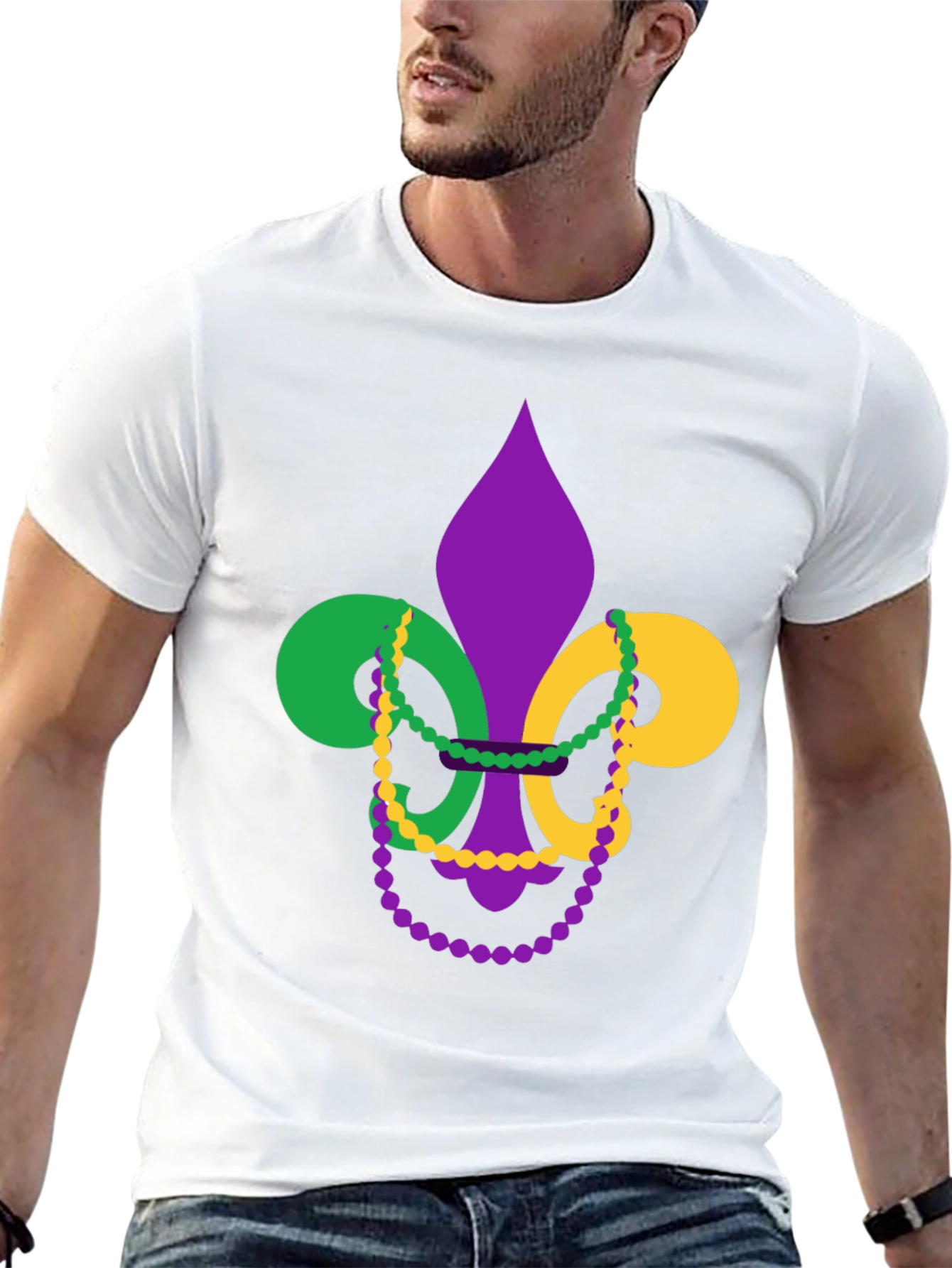 Mardi Gras Fleur-de-lis T-Shirt