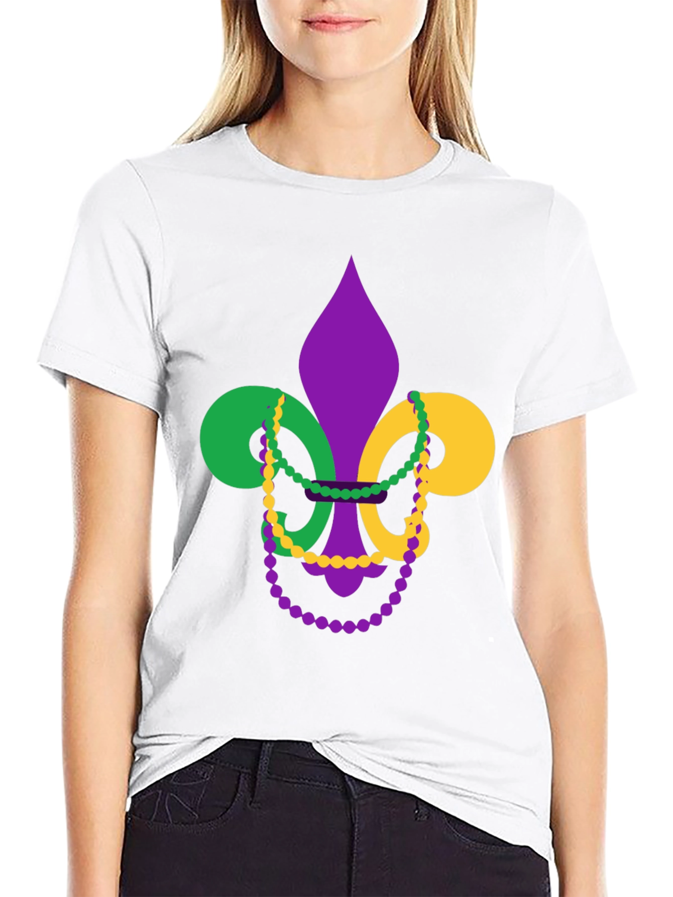 Mardi Gras Fleur-de-lis T-Shirt