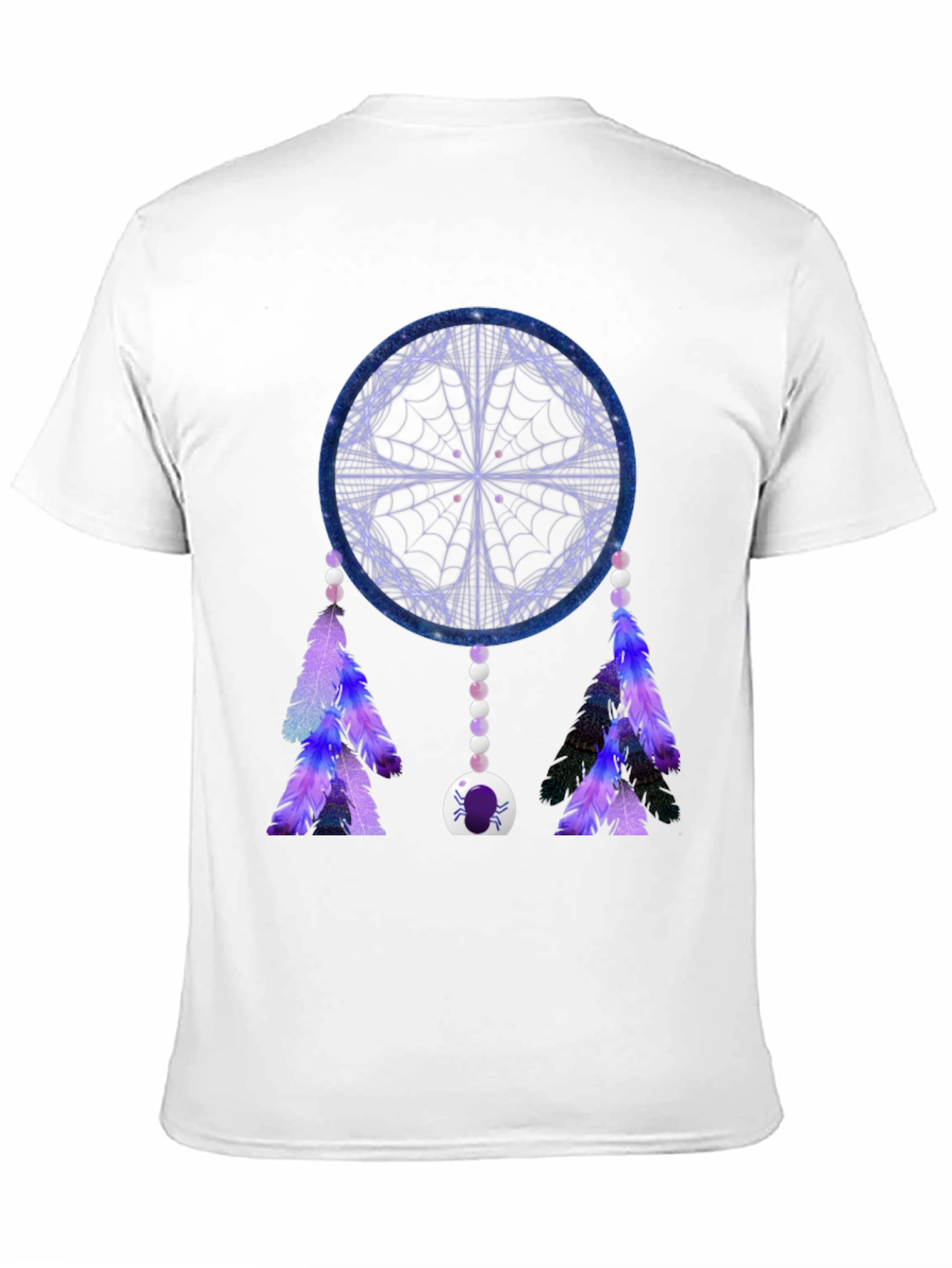 Dreamcatcher Graphic Print Black Tee