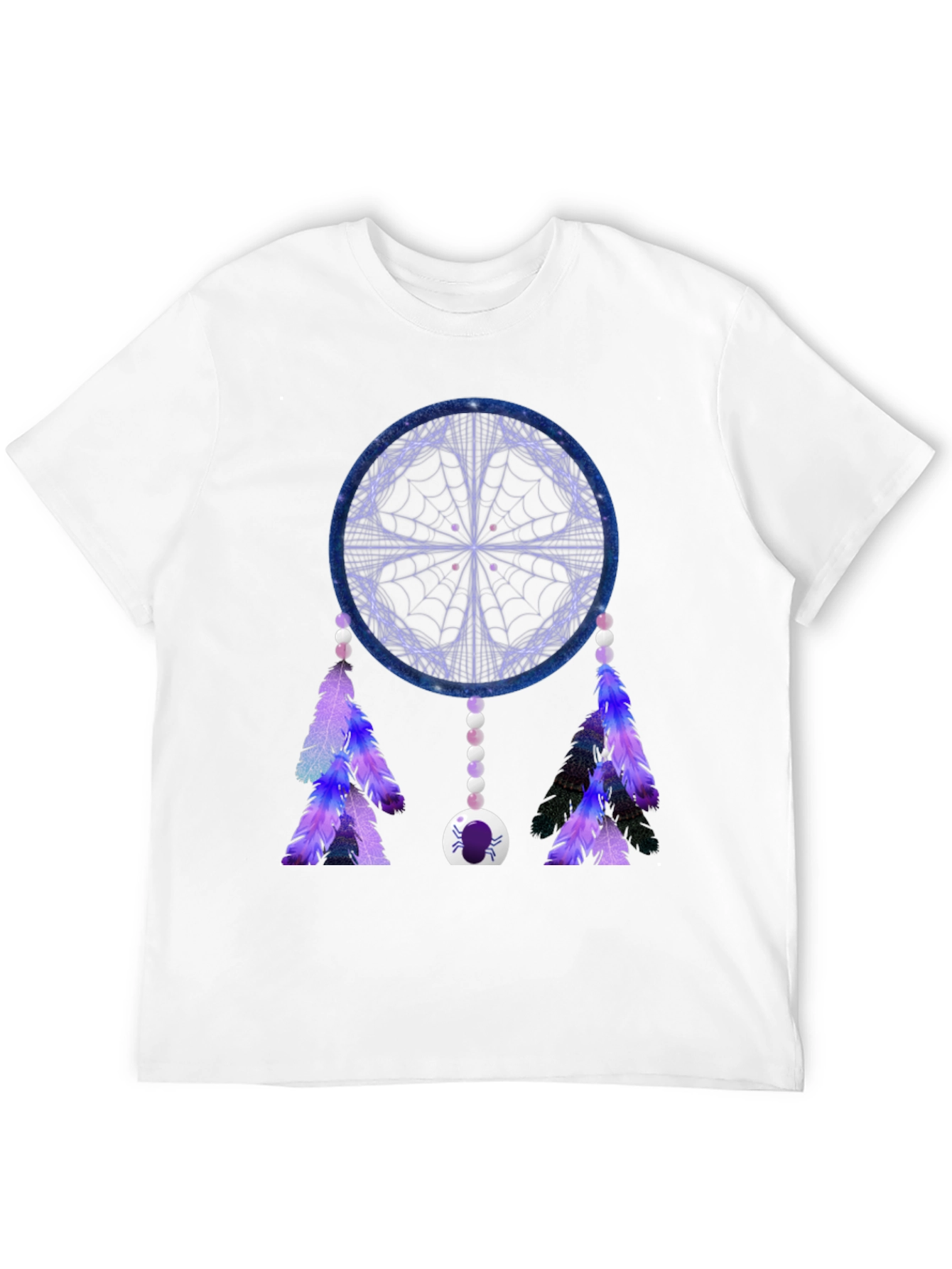 Dreamcatcher Graphic Print Black Tee
