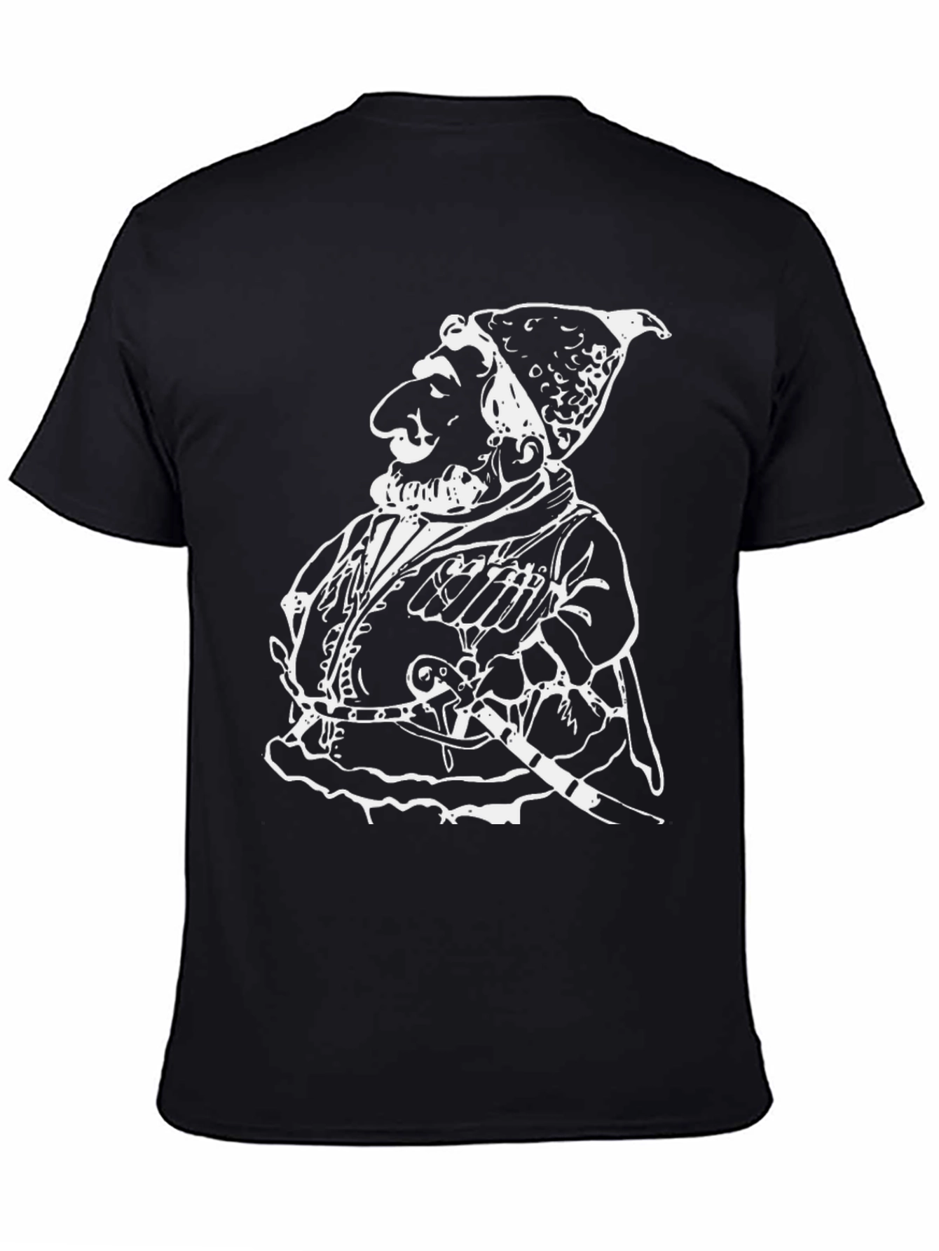 Medieval Jester Graphic Tee - Black T-Shirt