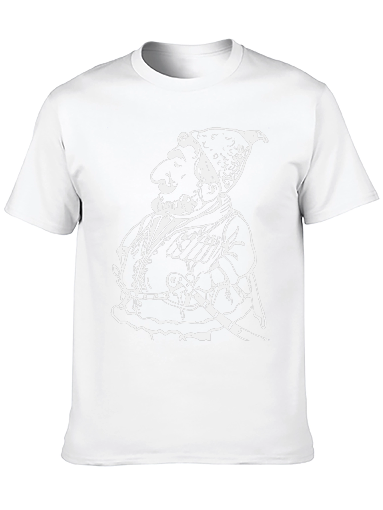 Medieval Jester Graphic Tee - Black T-Shirt