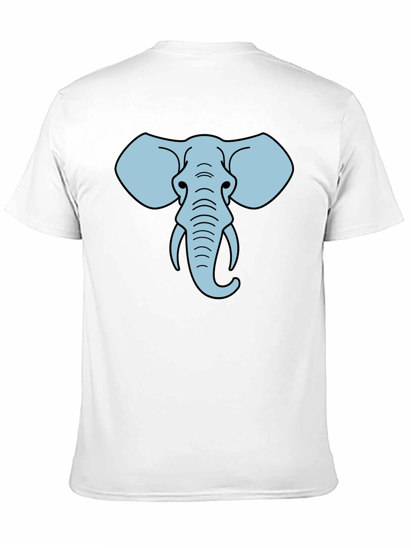 Elephant Graphic T-Shirt - Unisex Crew Neck Tee