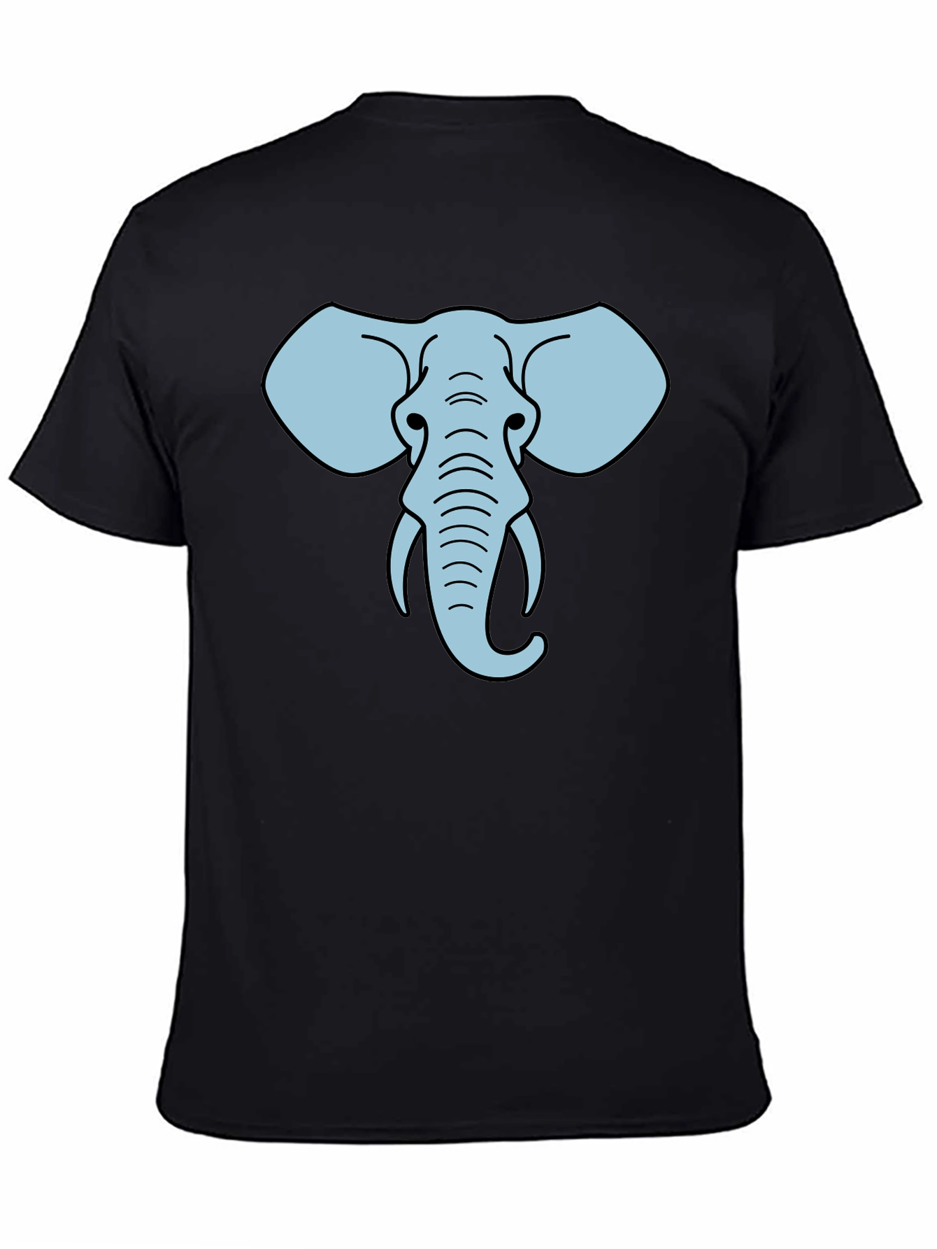 Elephant Graphic T-Shirt - Unisex Crew Neck Tee