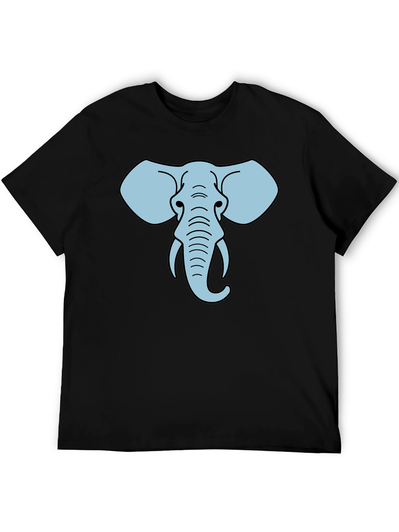 Elephant Graphic T-Shirt - Unisex Crew Neck Tee