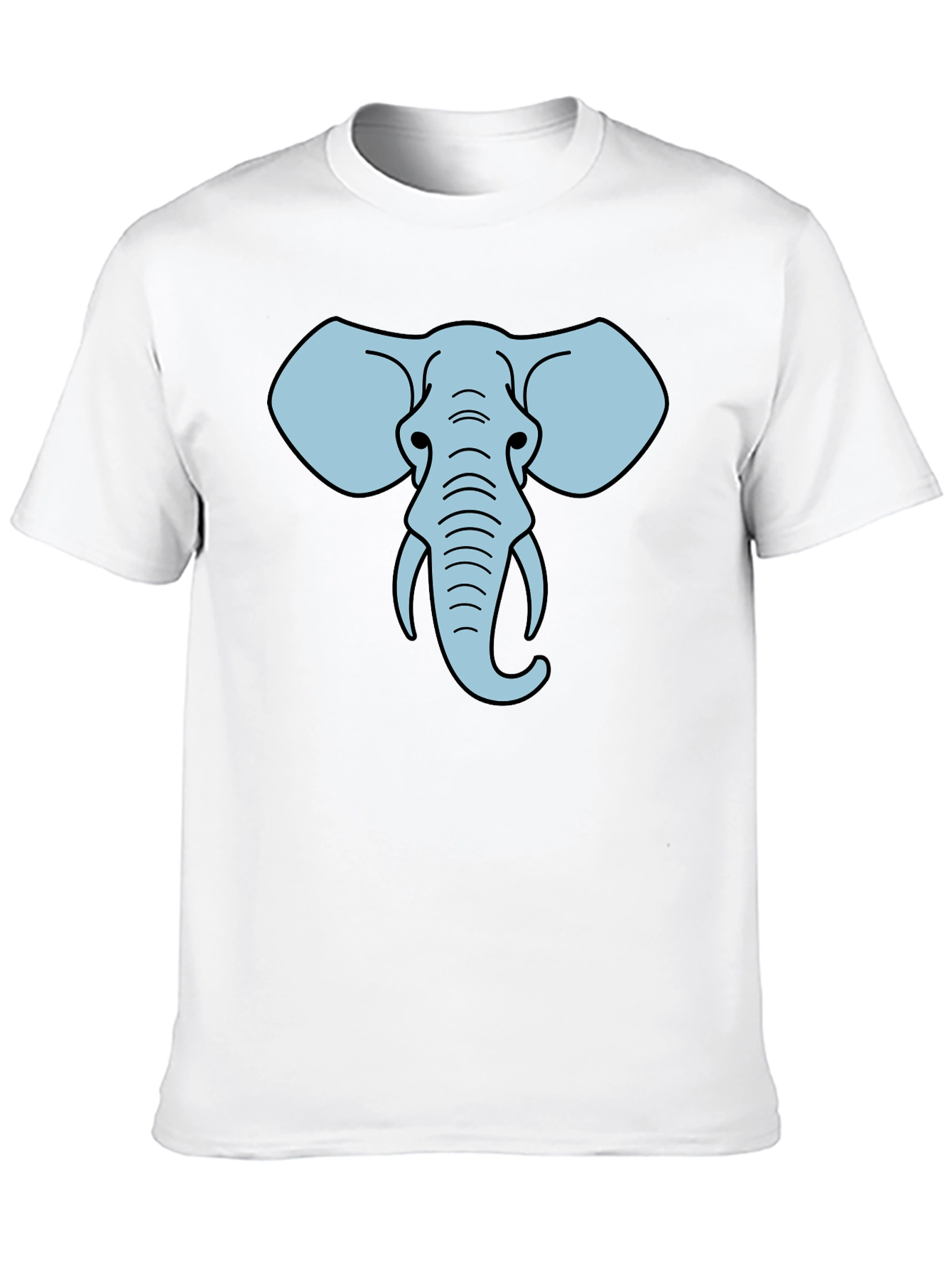 Elephant Graphic T-Shirt - Unisex Crew Neck Tee