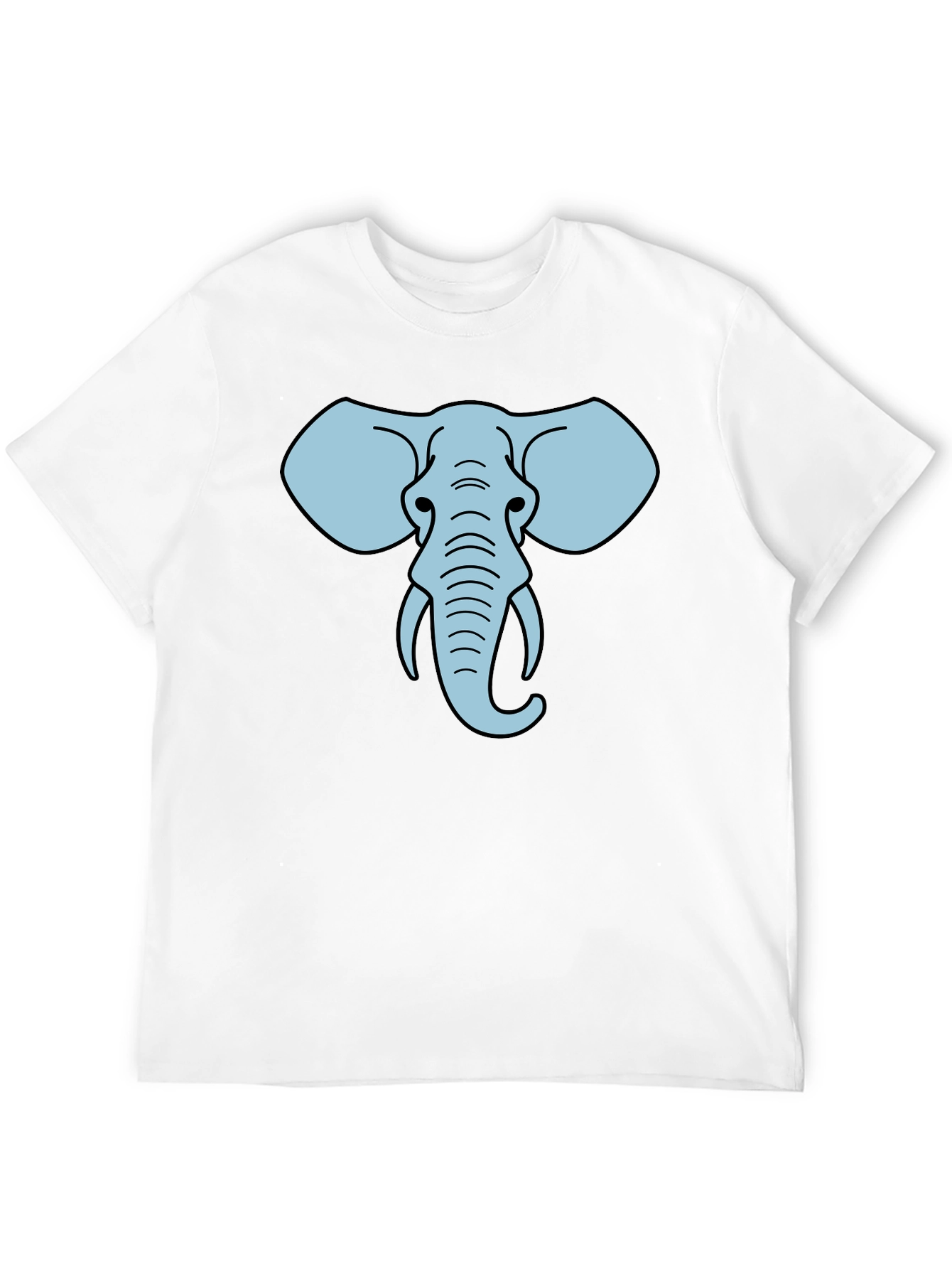 Elephant Graphic T-Shirt - Unisex Crew Neck Tee