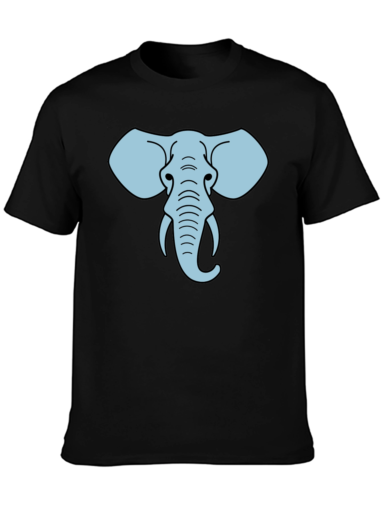 Elephant Graphic T-Shirt - Unisex Crew Neck Tee