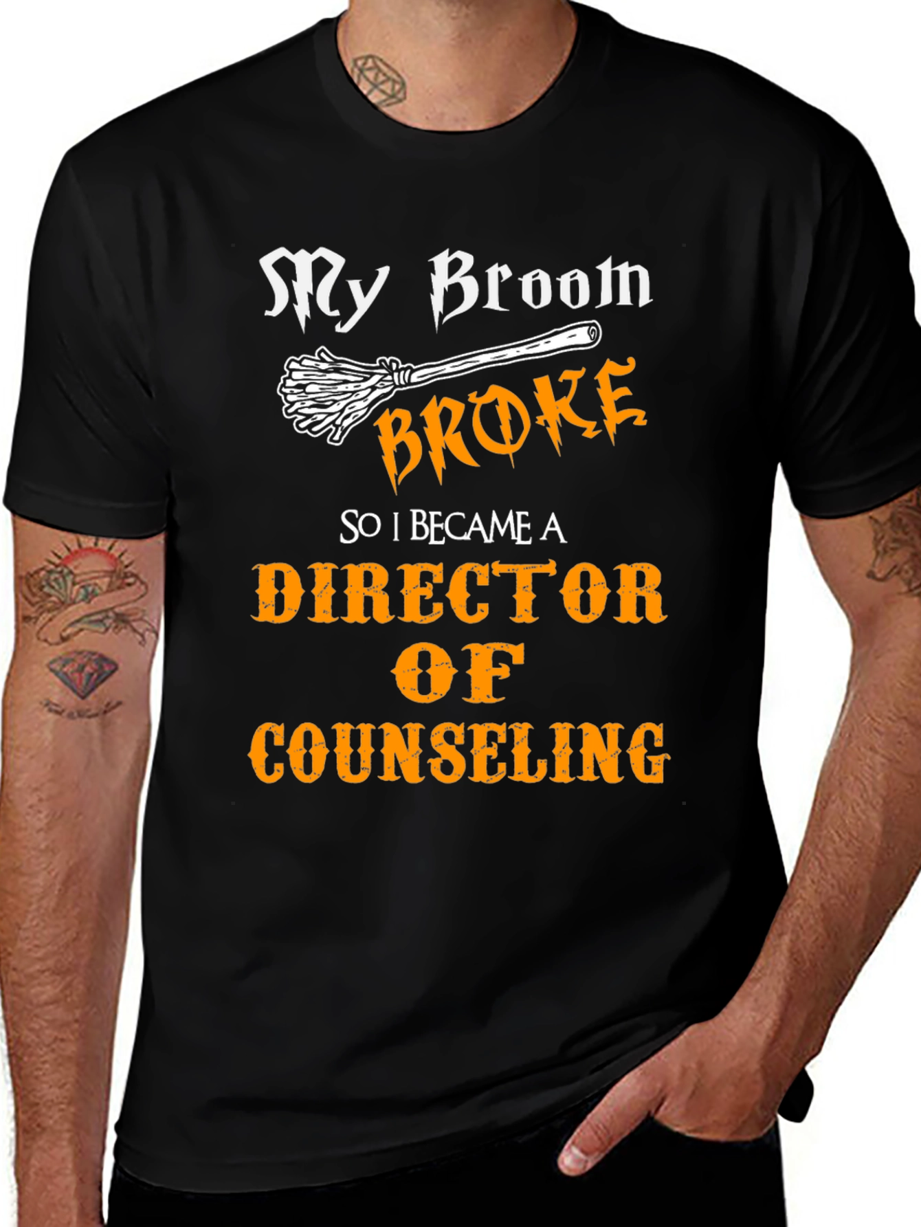 Funny Director of Counseling Halloween T-Shirt