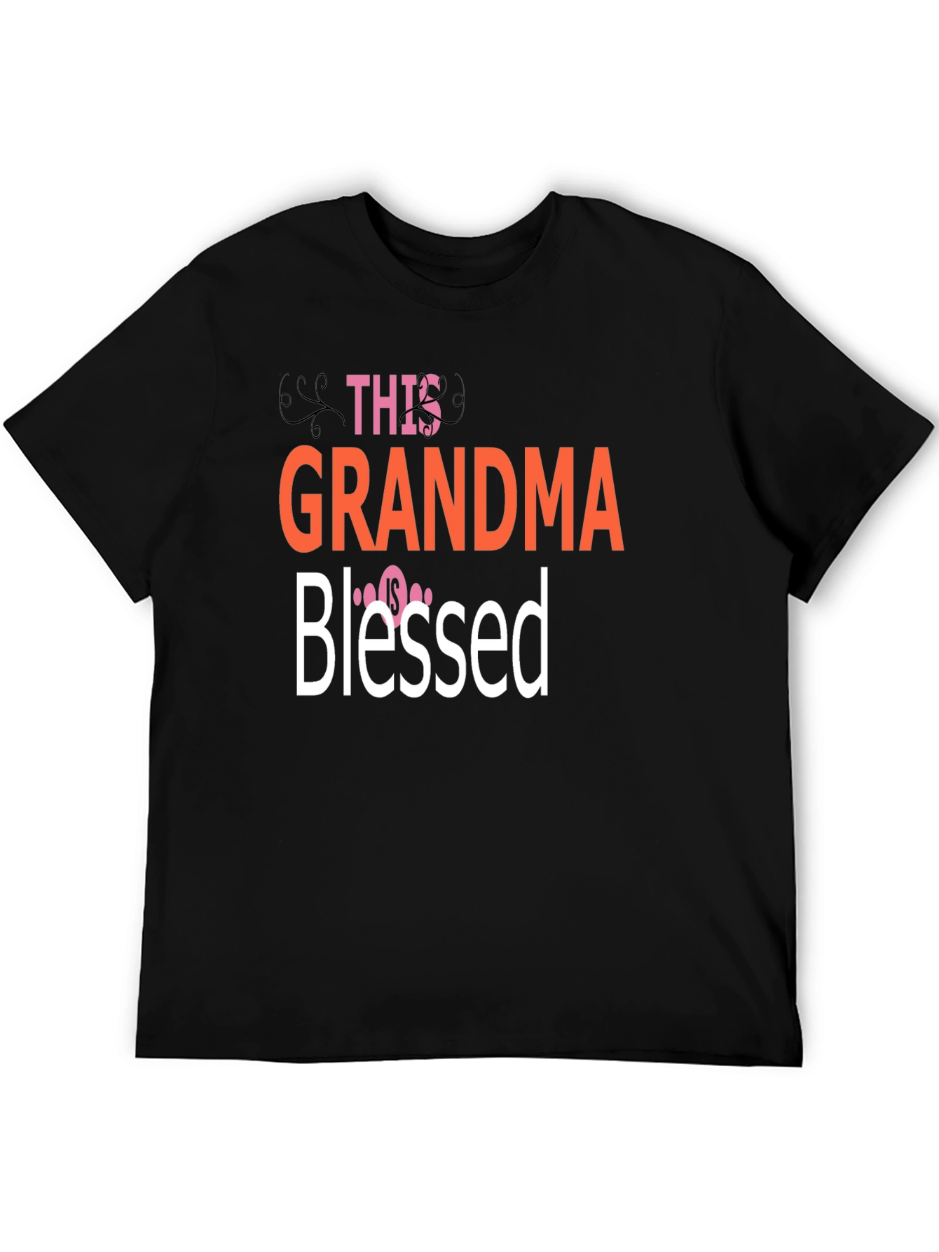Grandma Blessed Graphic T-Shirt