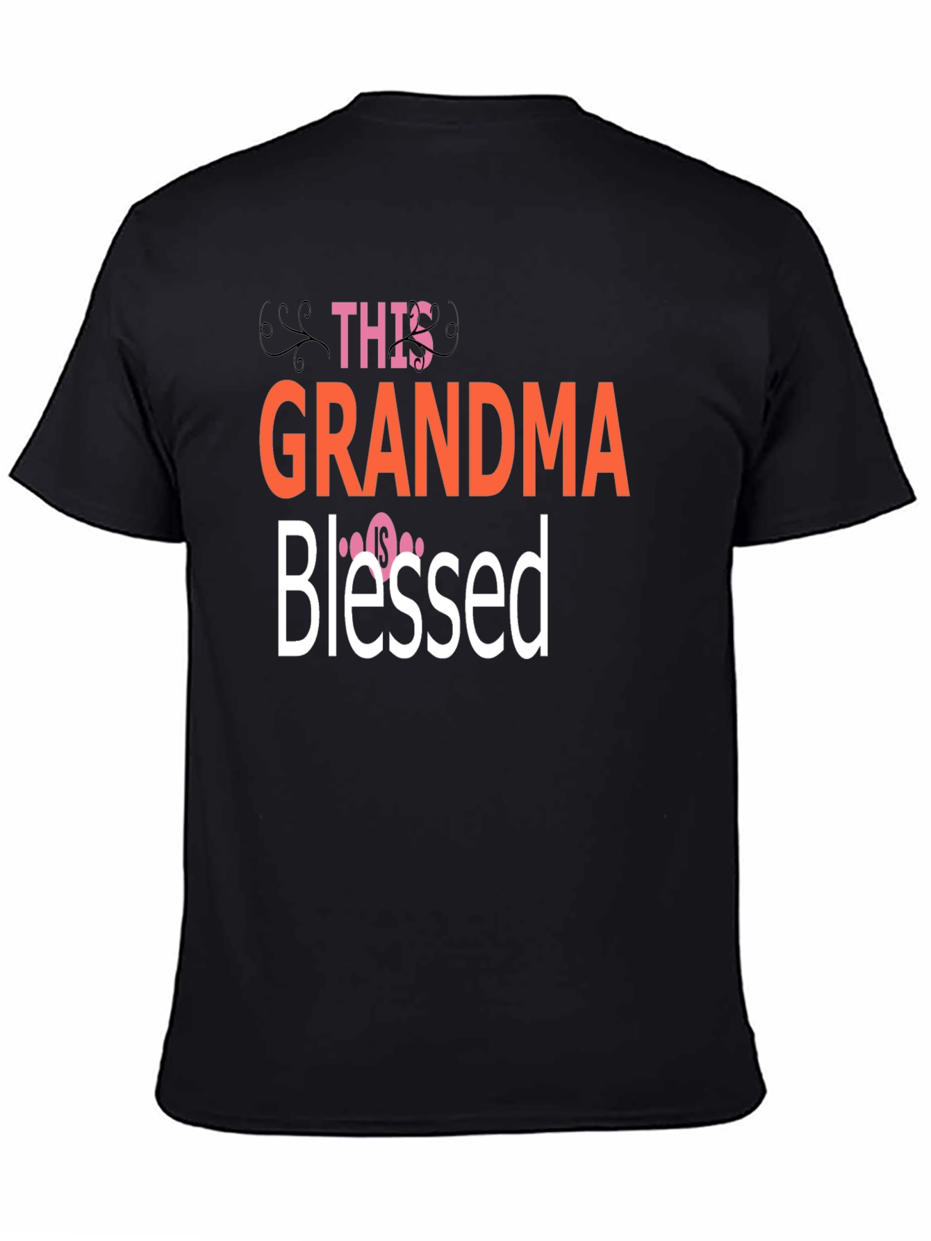 Grandma Blessed Graphic T-Shirt
