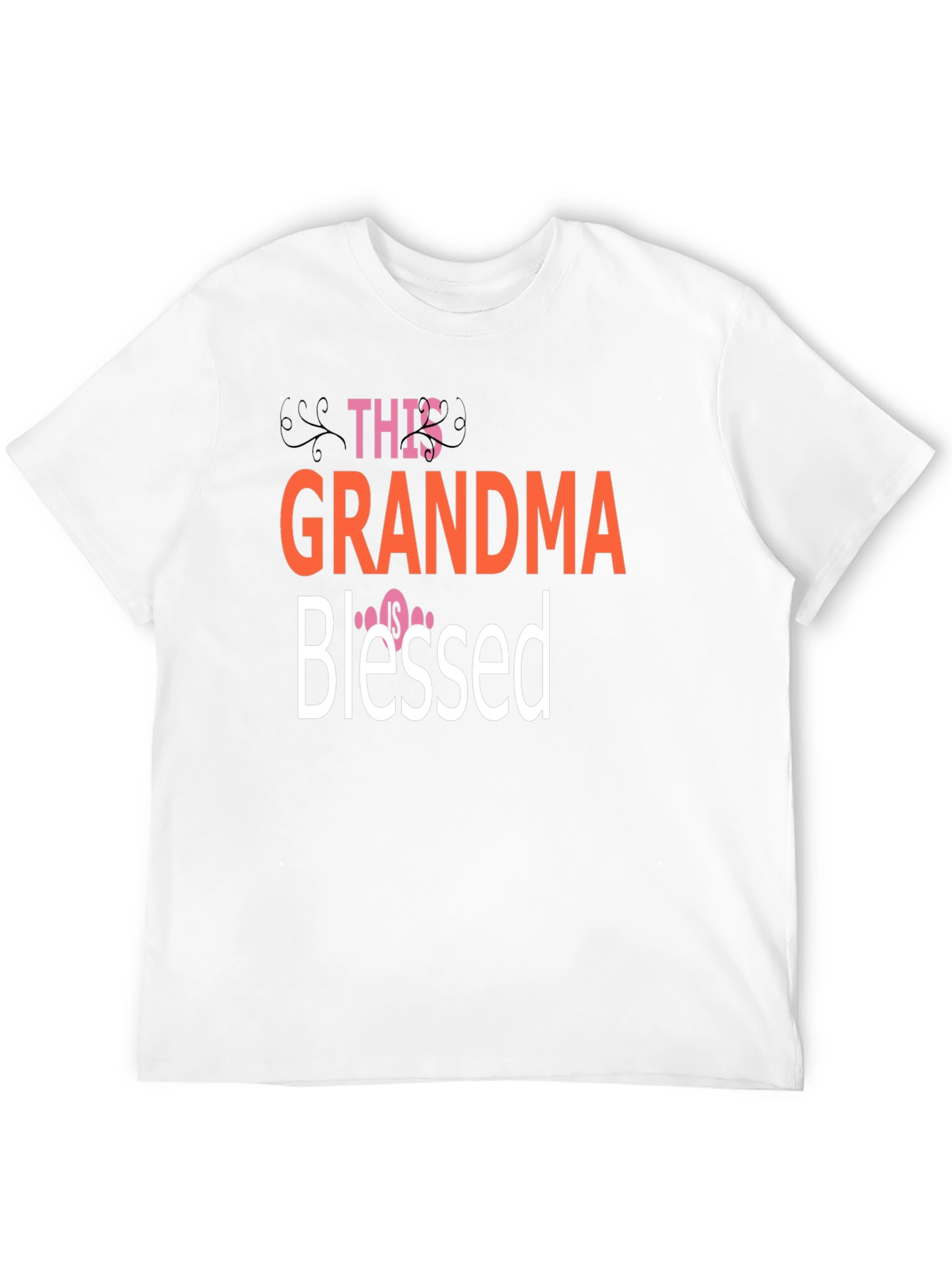 Grandma Blessed Graphic T-Shirt