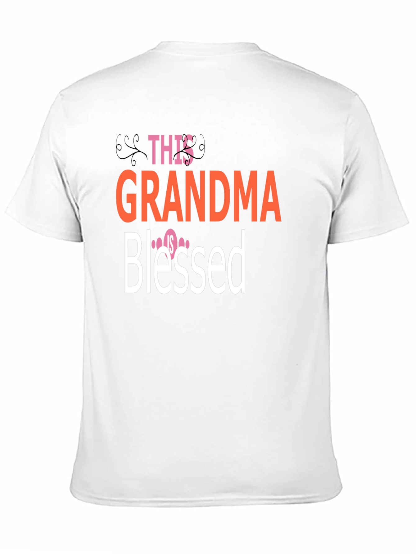 Grandma Blessed Graphic T-Shirt
