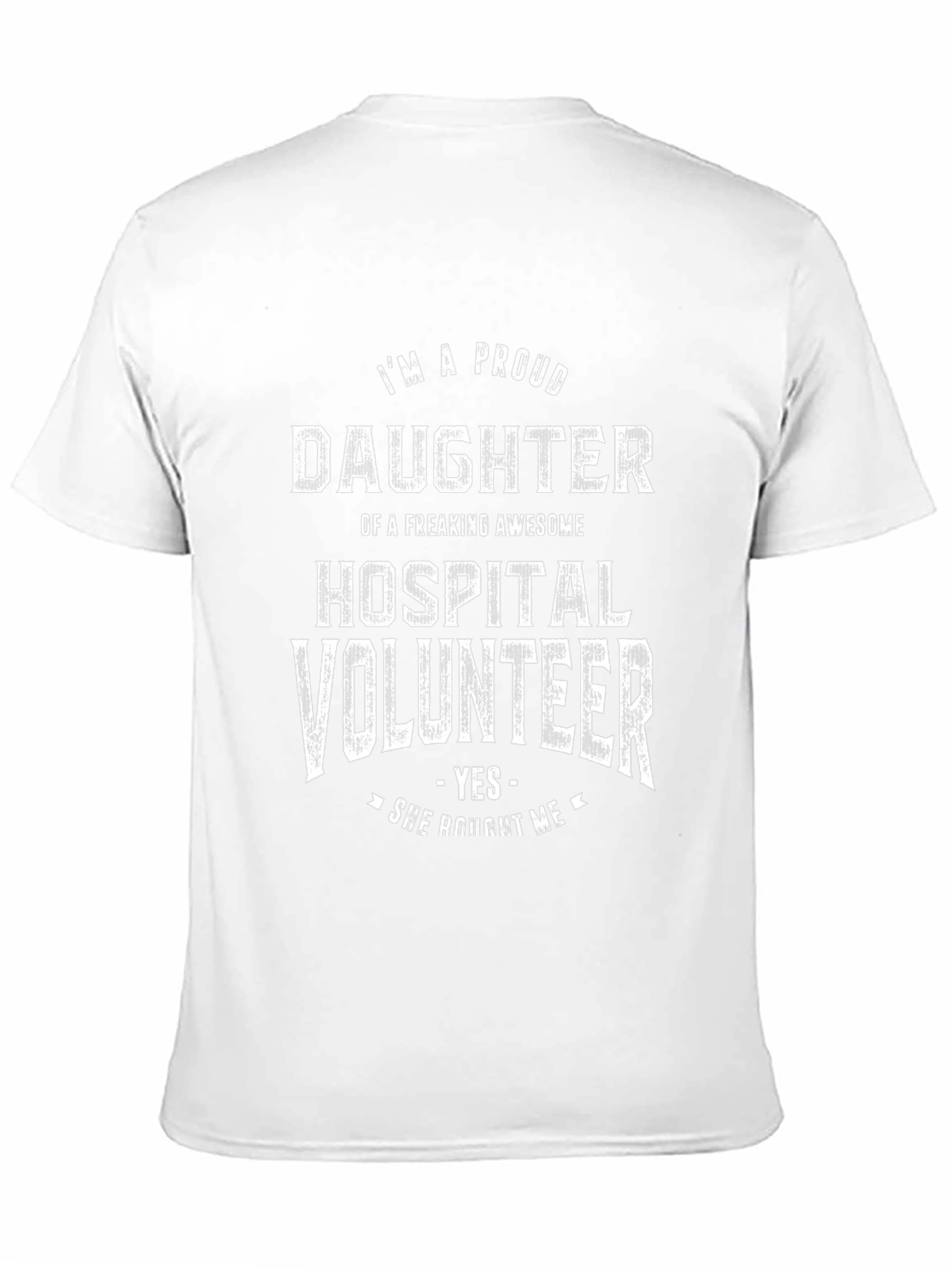 Proud Daughter of a Hospital Volunteer Graphic T-Shirt