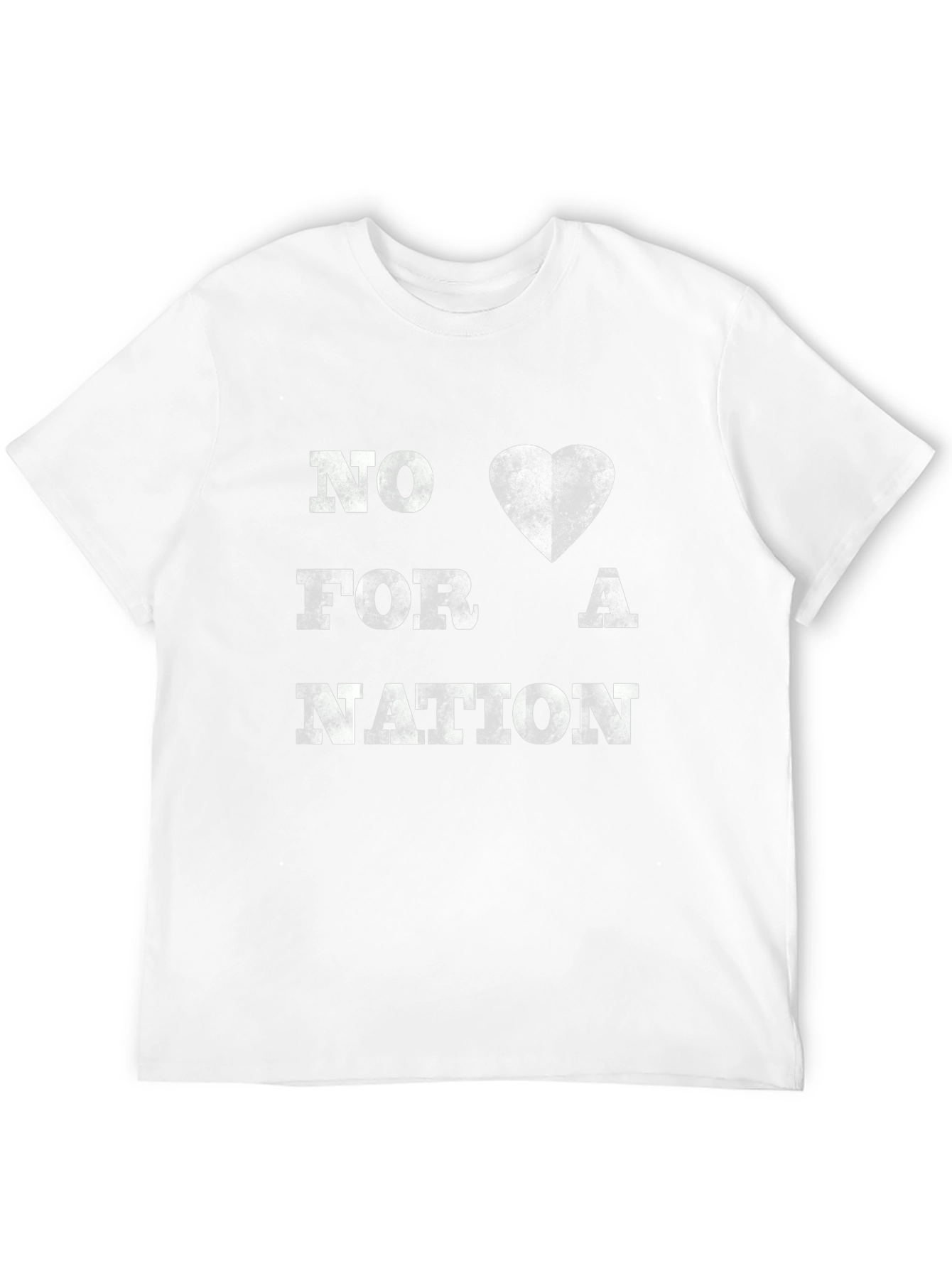 No Love For A Nation Graphic T-Shirt