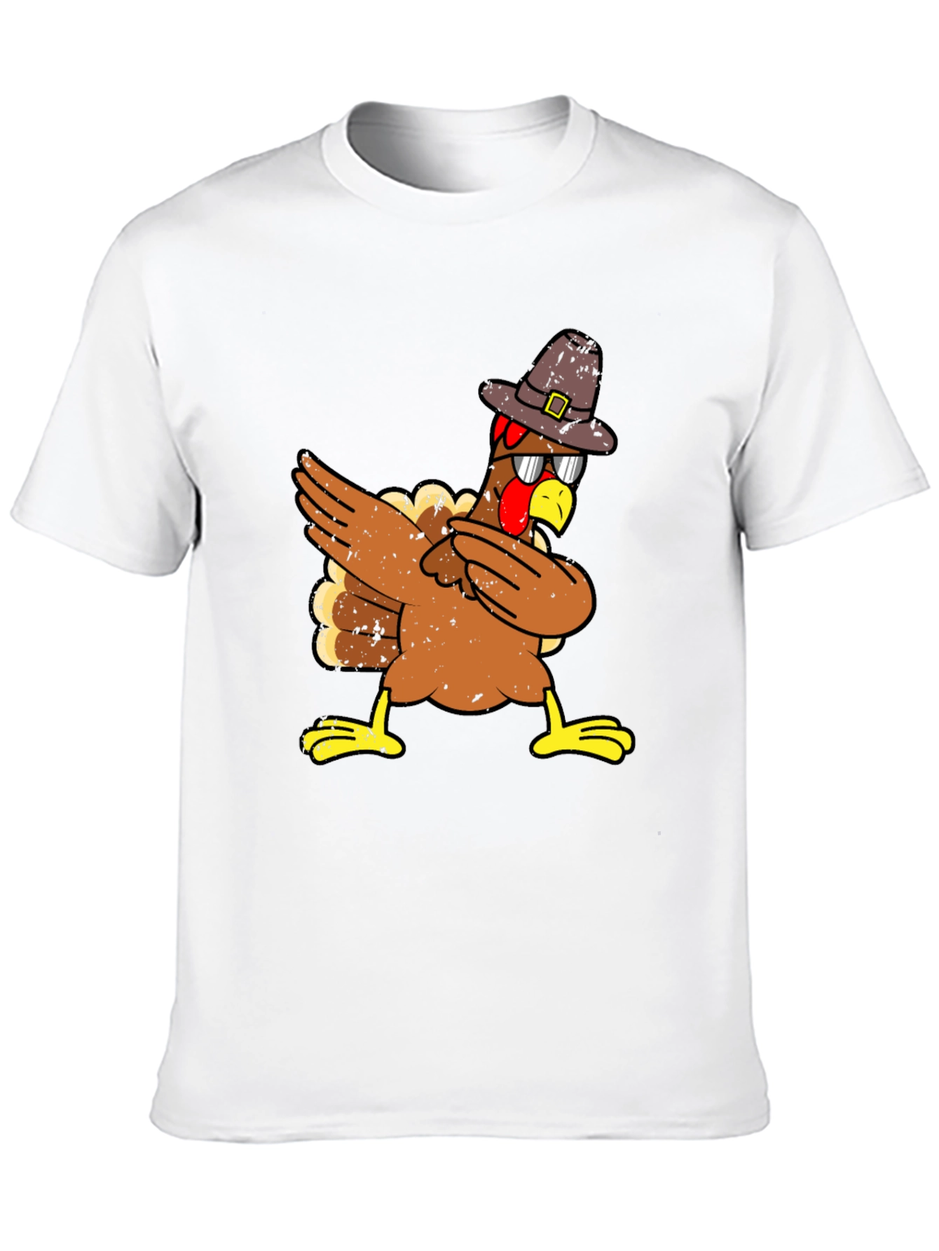 Dabbing Turkey Thanksgiving T-Shirt