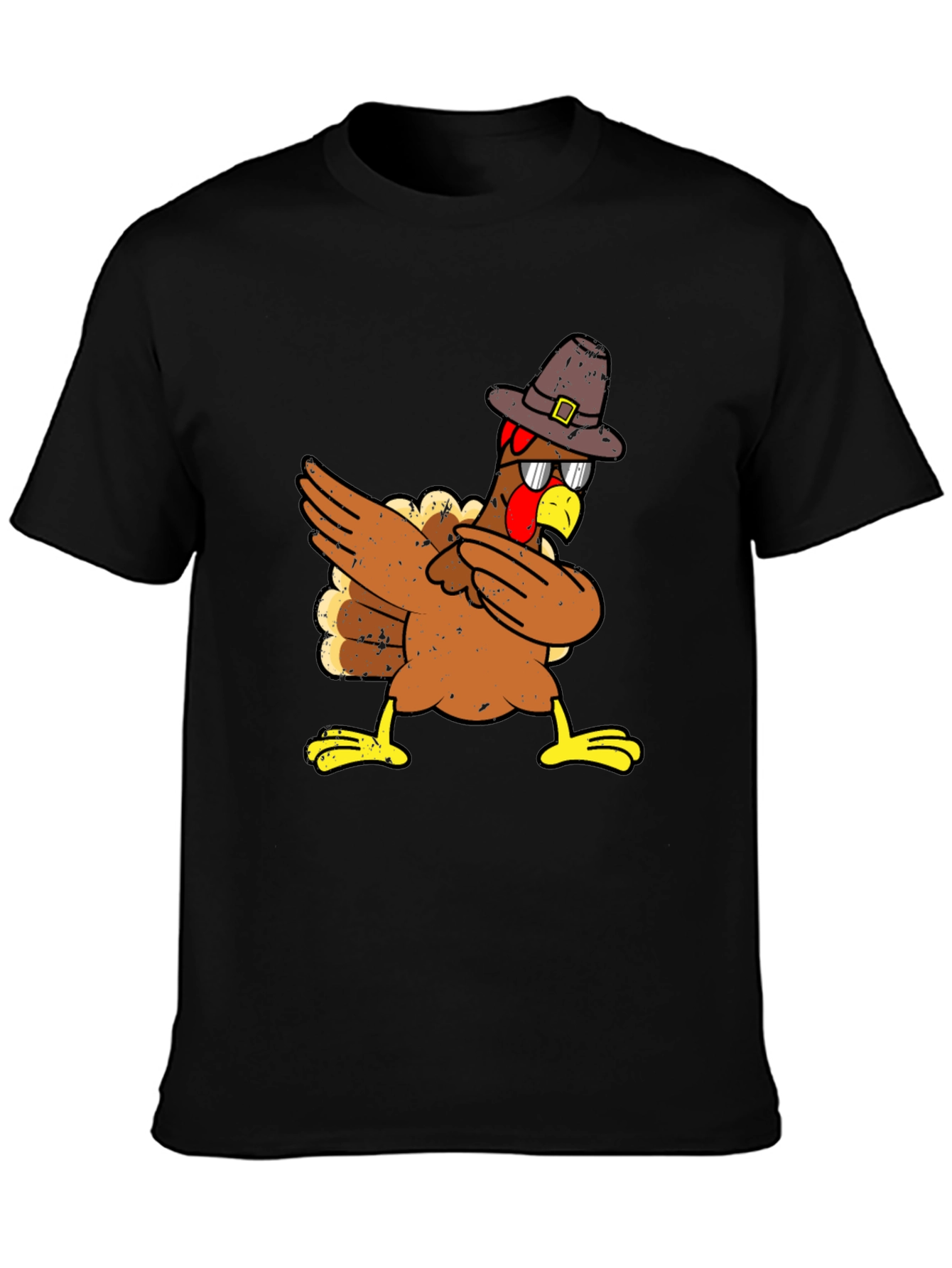 Dabbing Turkey Thanksgiving T-Shirt