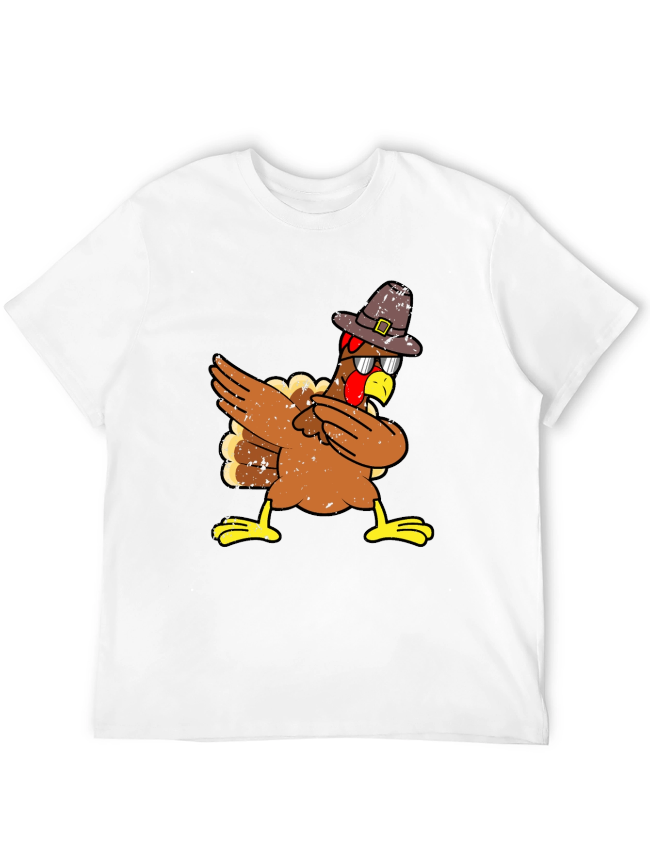 Dabbing Turkey Thanksgiving T-Shirt