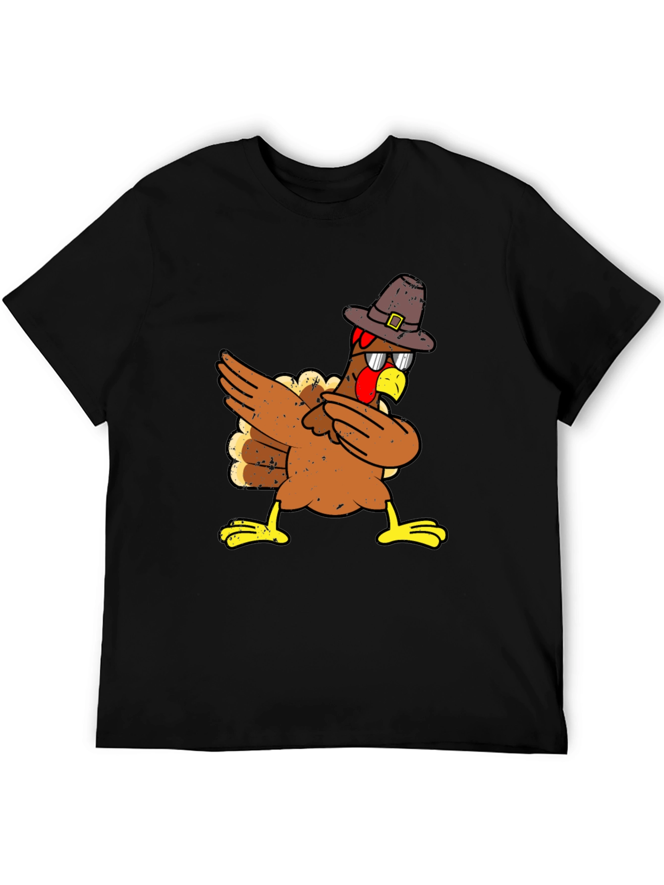 Dabbing Turkey Thanksgiving T-Shirt