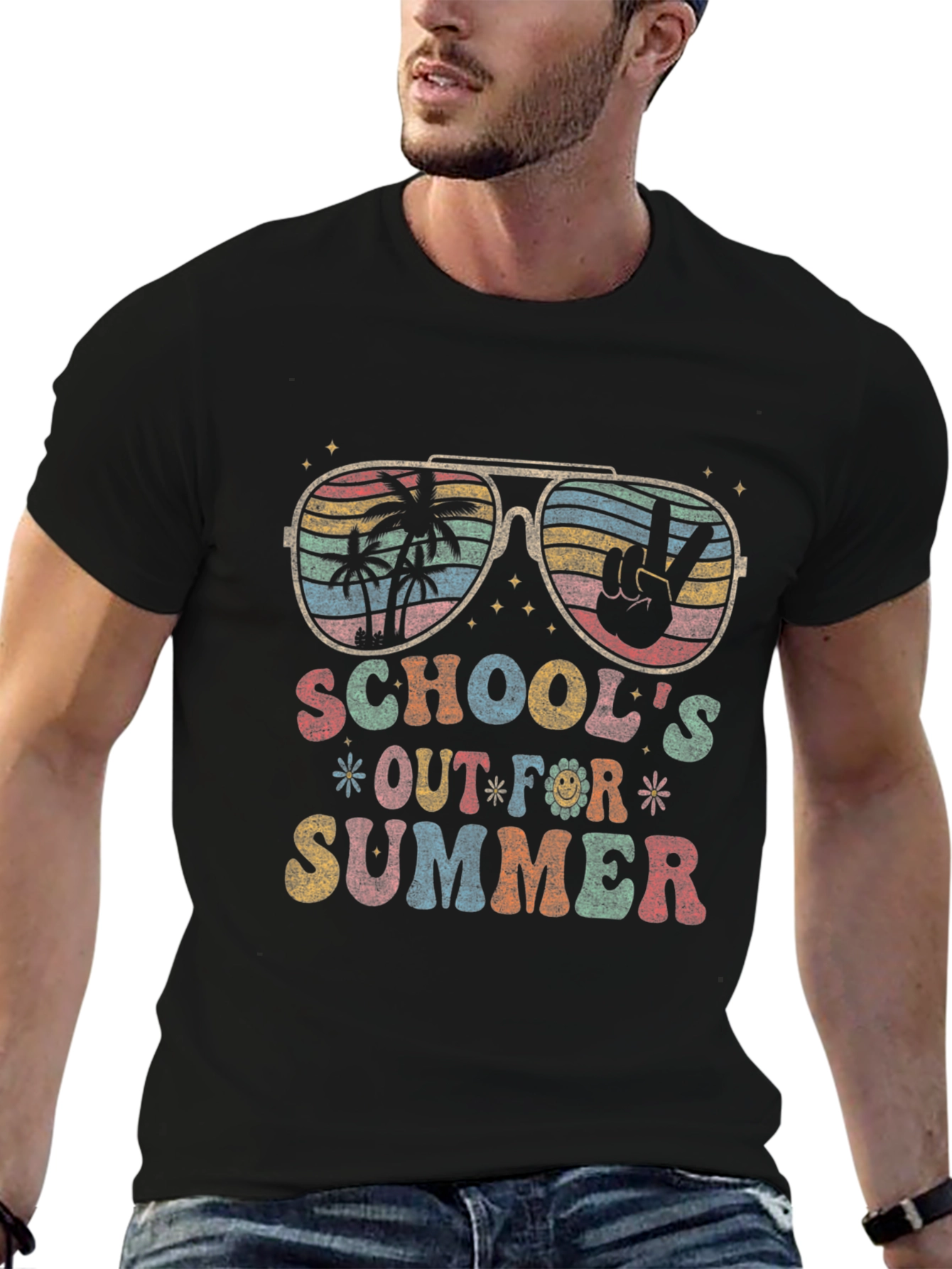 Schools Out for Summer Graphic T-Shirt