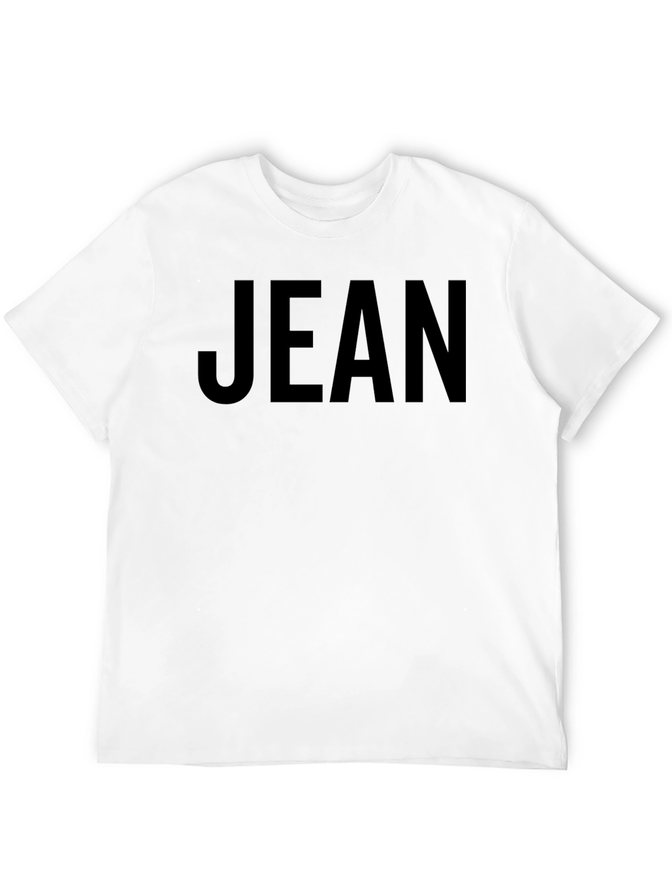 Jean Black Graphic Tee