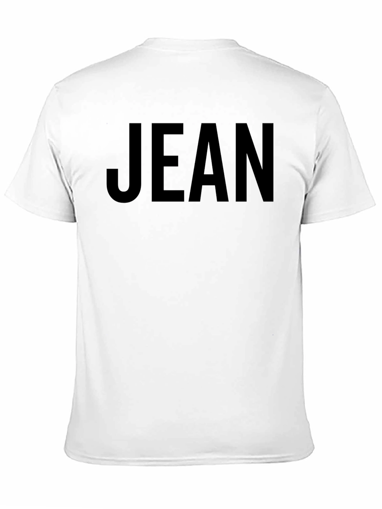Jean Black Graphic Tee