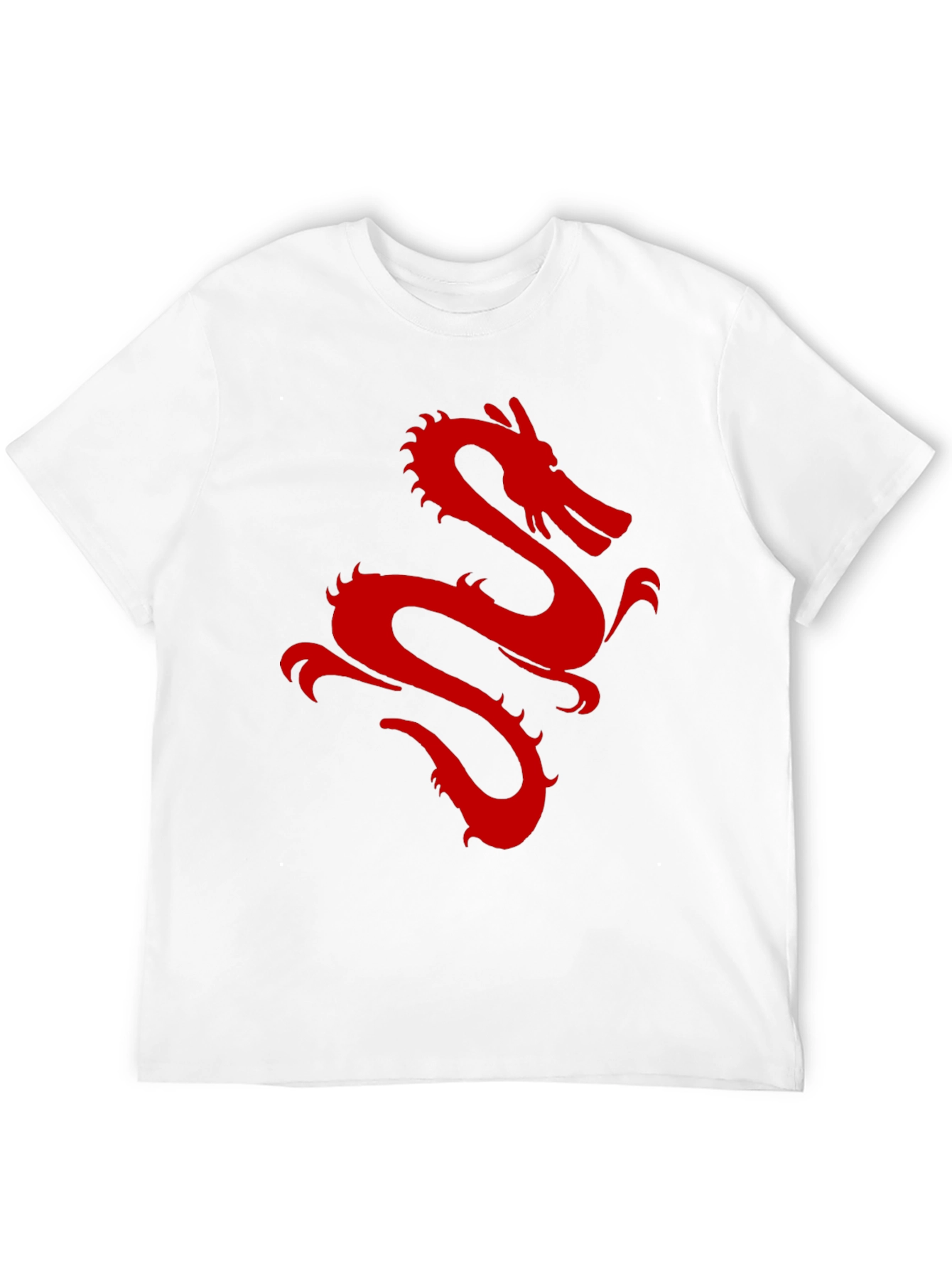 Red Dragon Graphic Black T-Shirt