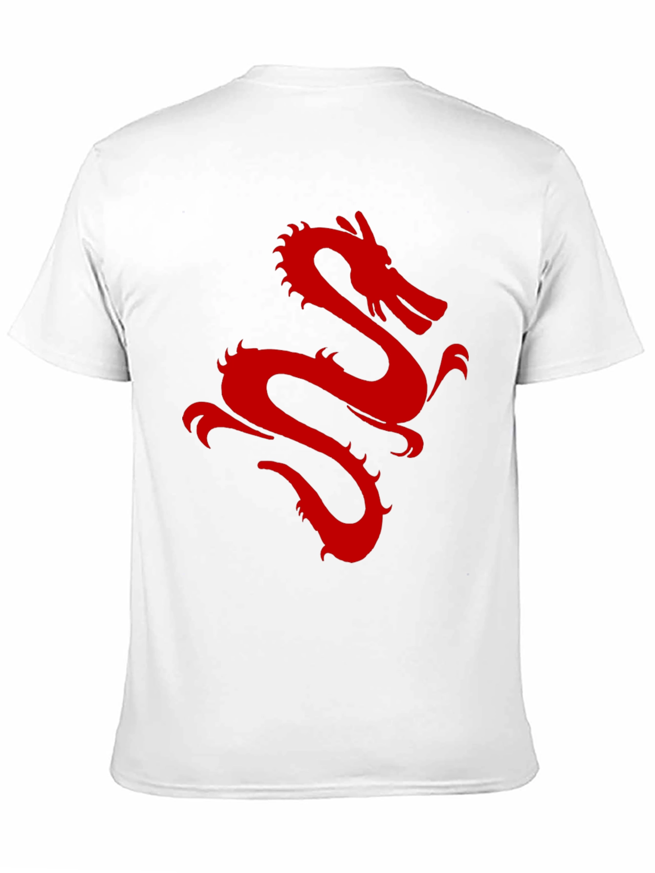 Red Dragon Graphic Black T-Shirt