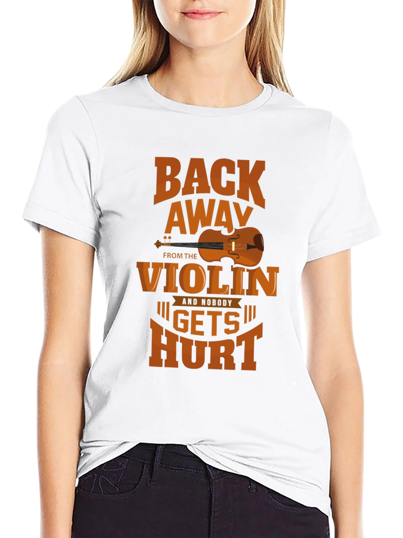 Back Away From The Violin T-Shirt