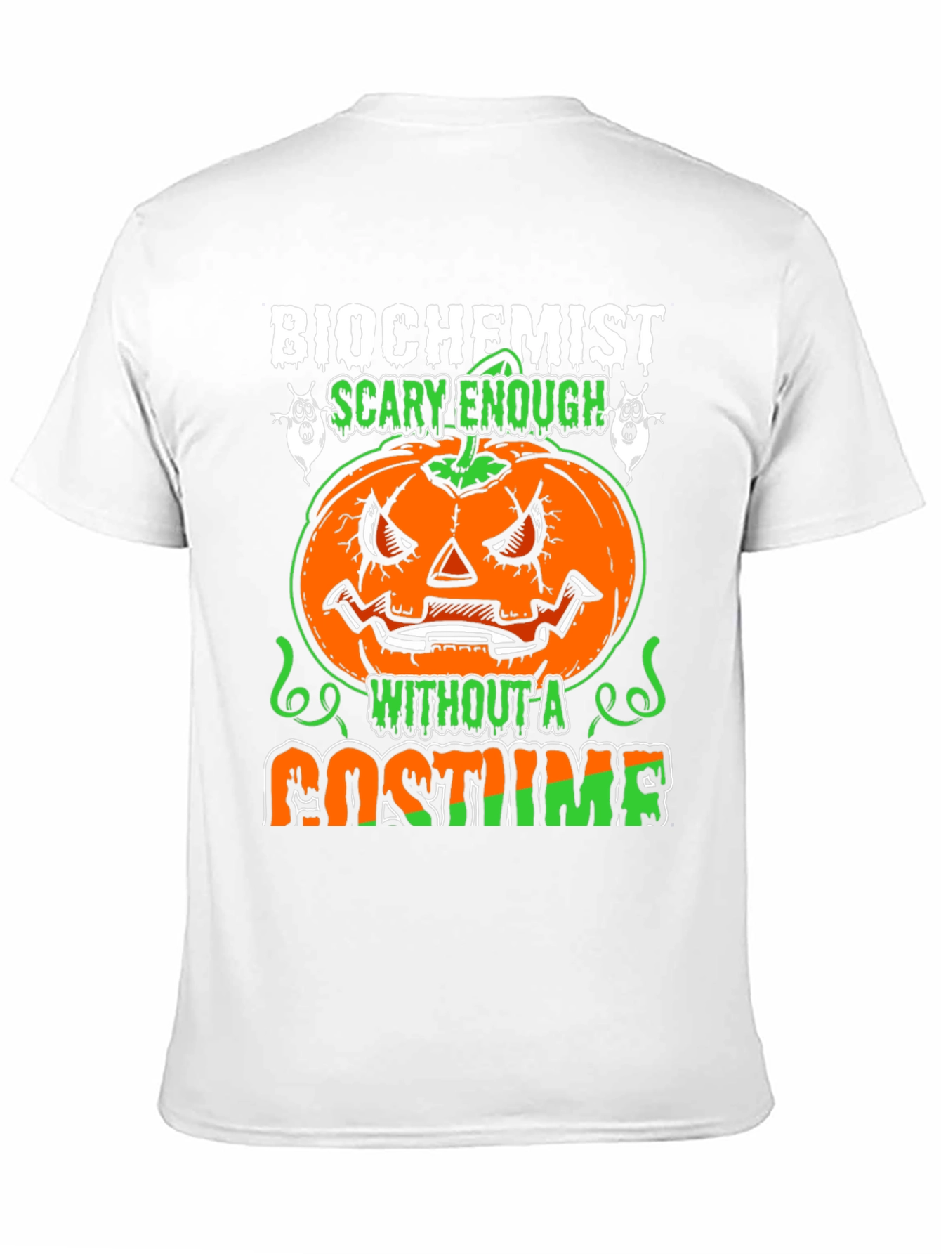 Biochemist Halloween Pumpkin Costume T-Shirt