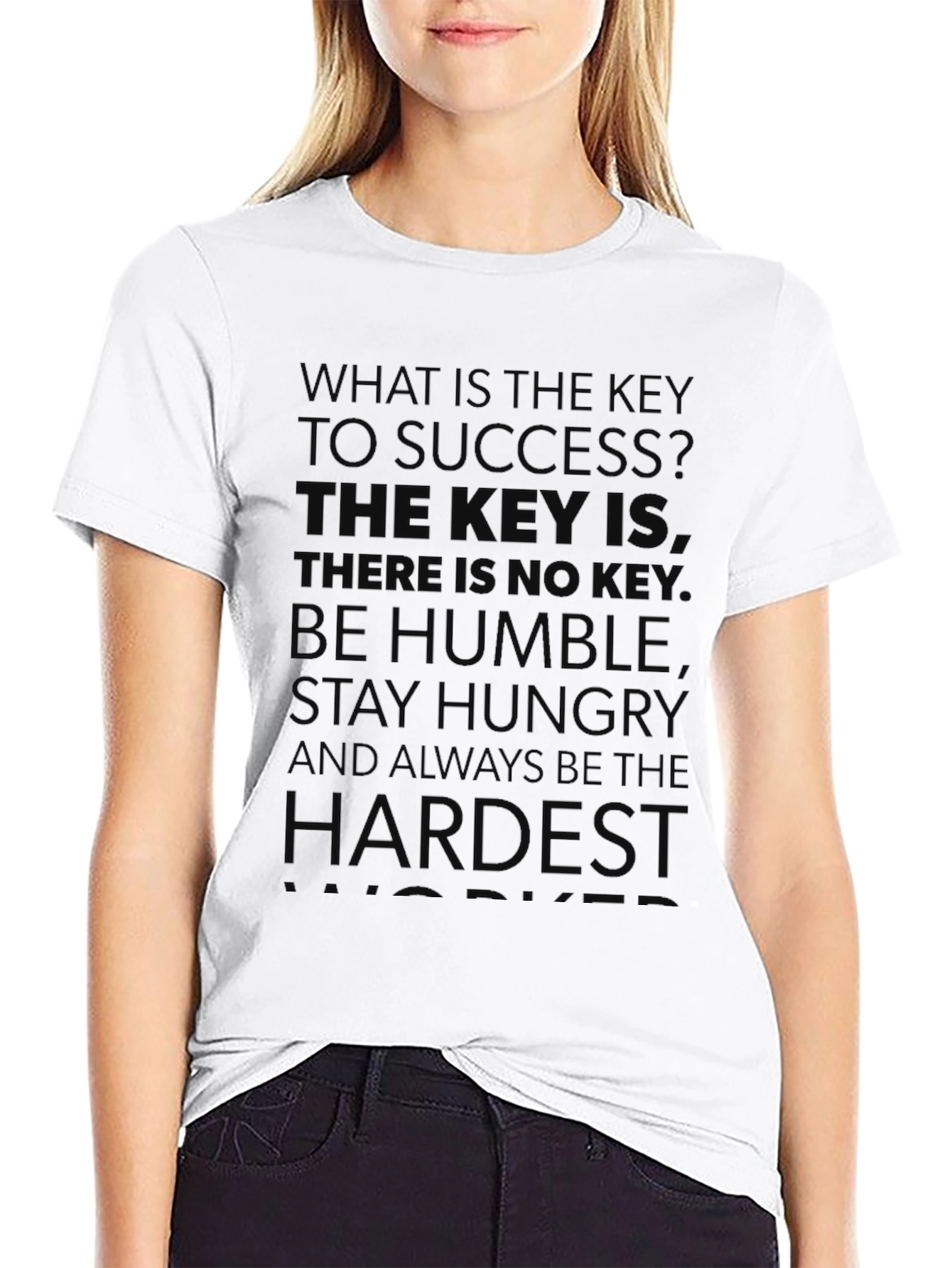 Motivational T-Shirt - Key to Success Graphic Tee