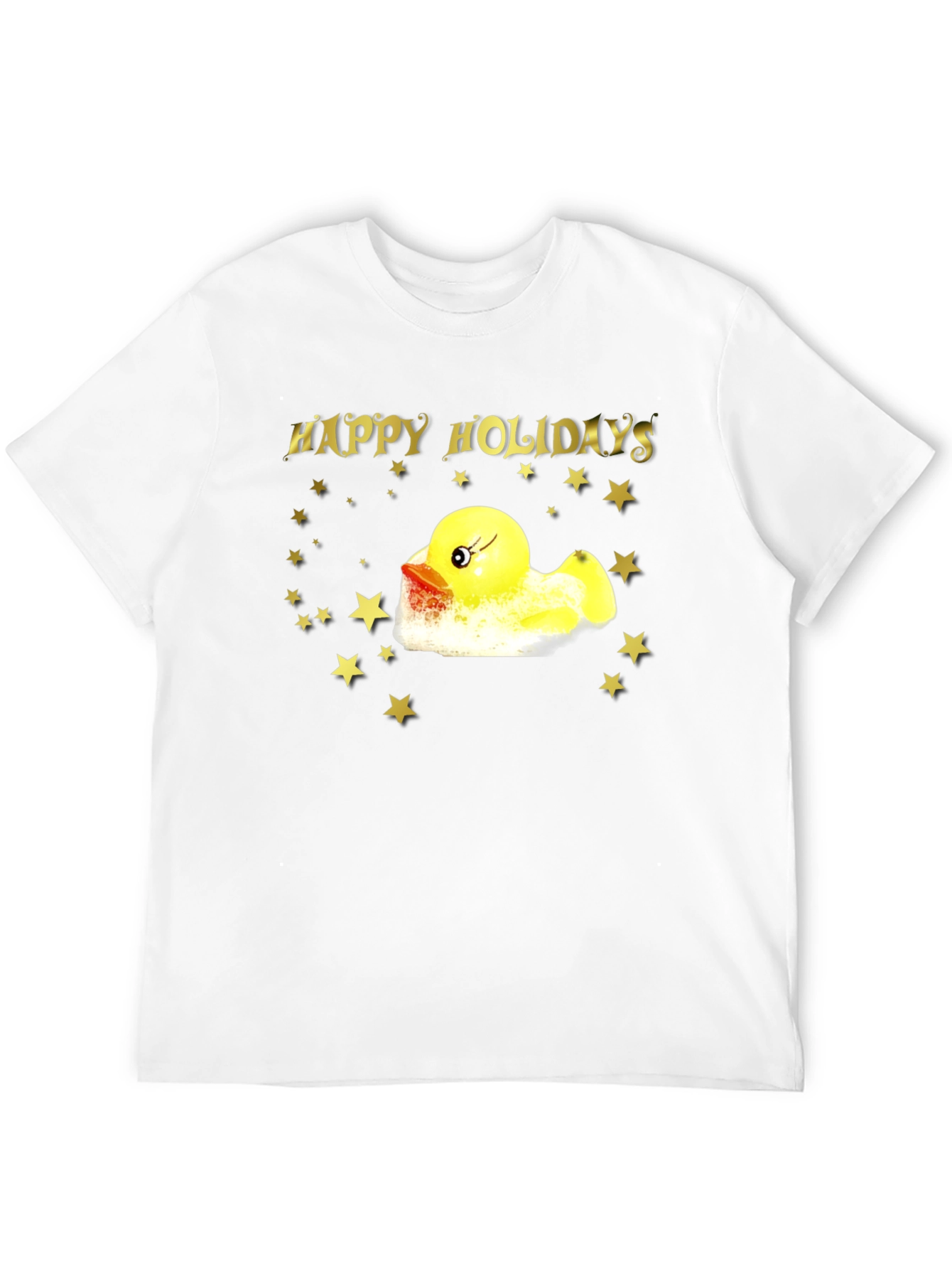 Happy Holidays Rubber Duck T-Shirt