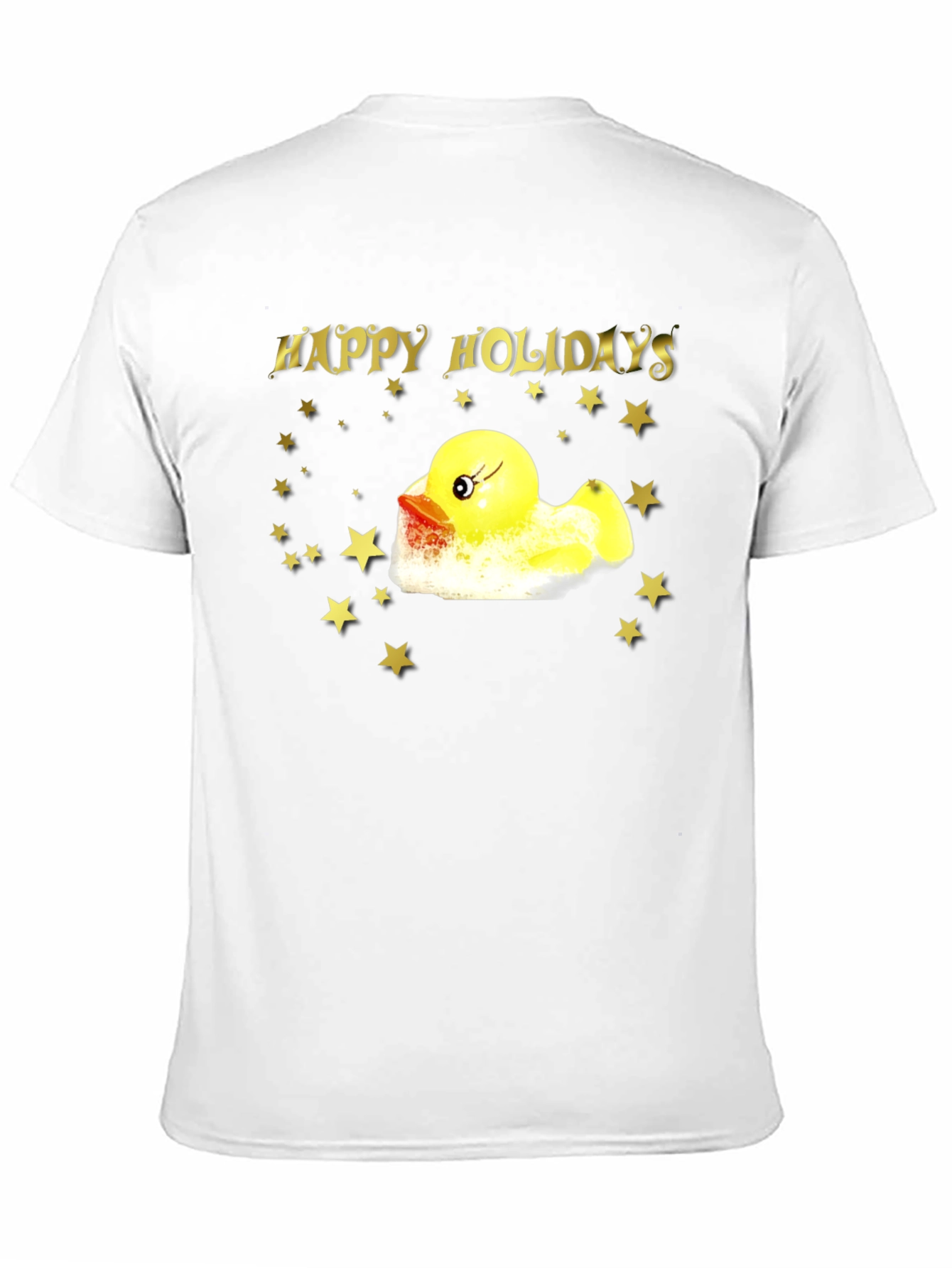 Happy Holidays Rubber Duck T-Shirt