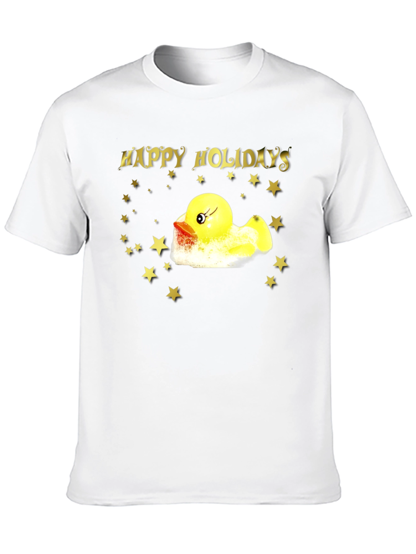 Happy Holidays Rubber Duck T-Shirt