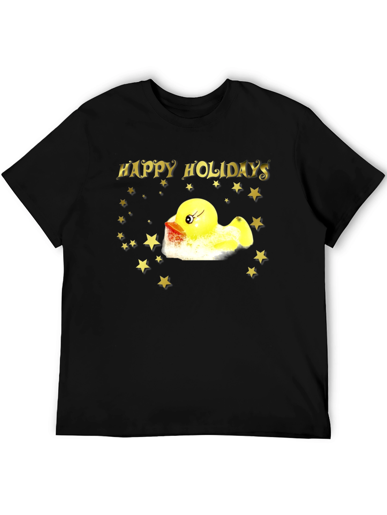 Happy Holidays Rubber Duck T-Shirt