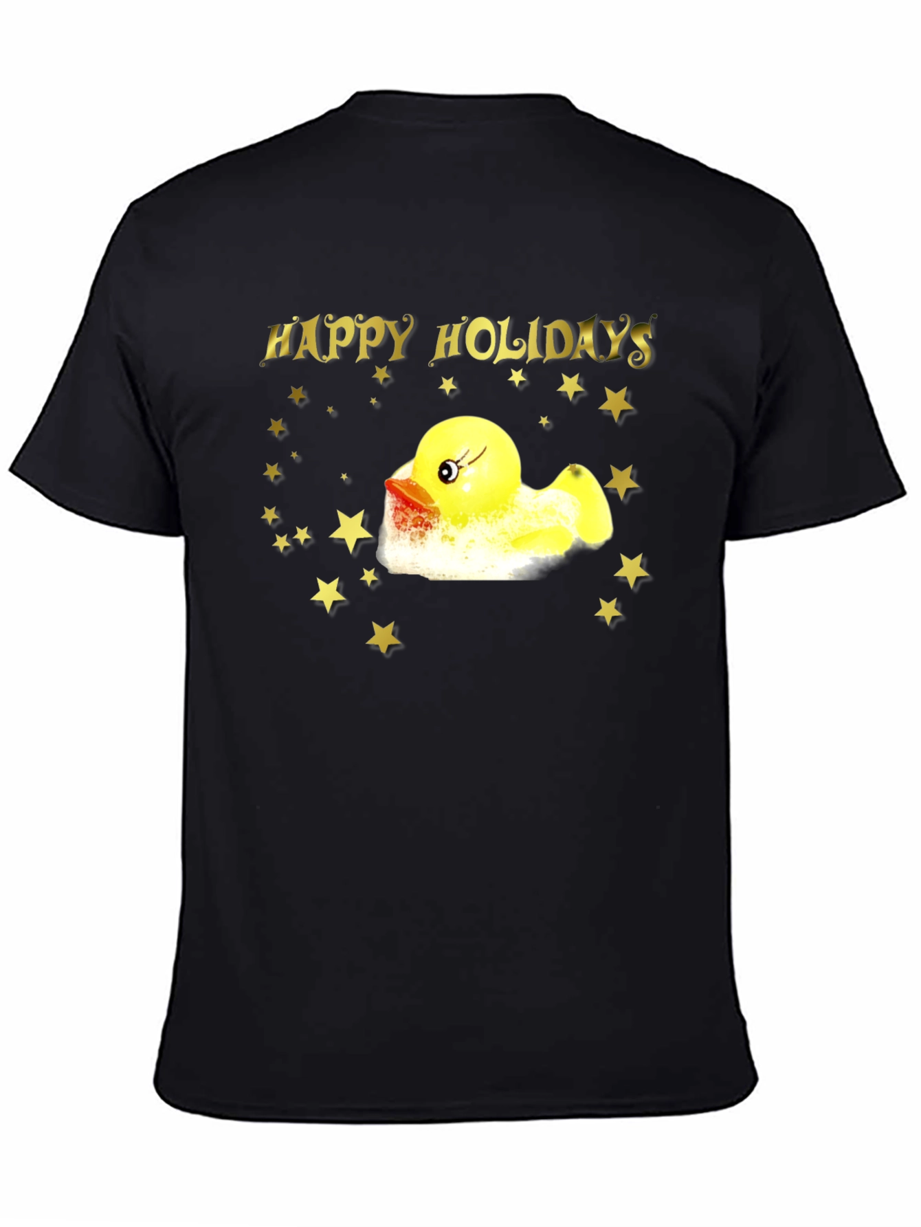 Happy Holidays Rubber Duck T-Shirt