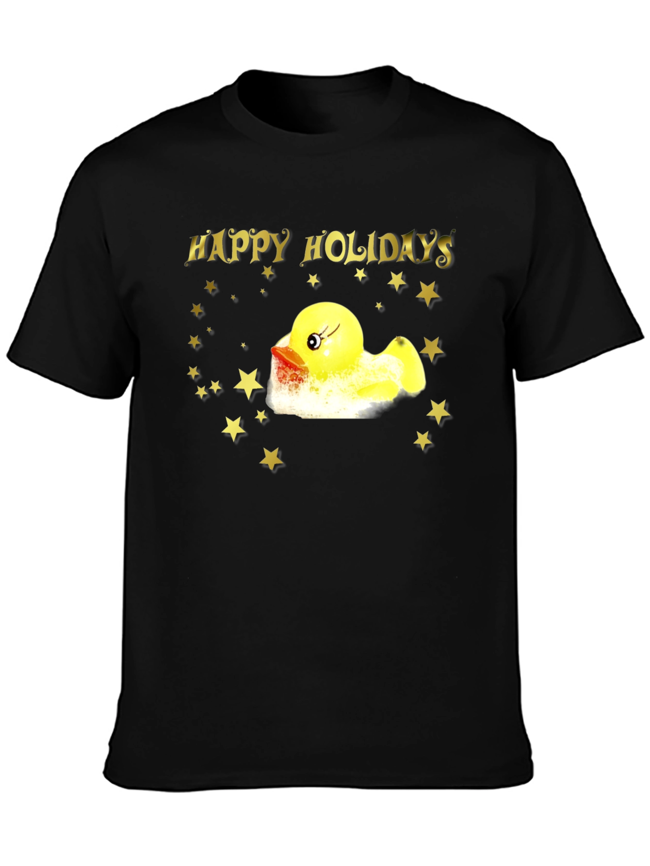 Happy Holidays Rubber Duck T-Shirt