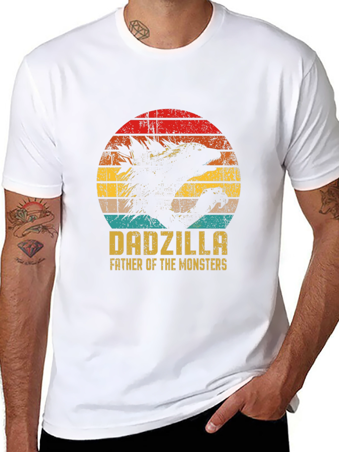 DadZilla Father of Monsters T-Shirt